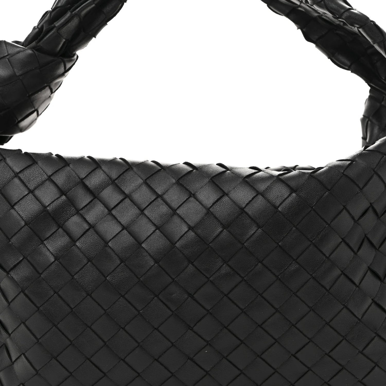 Nappa Intrecciato Small Jodie Black - Top Club