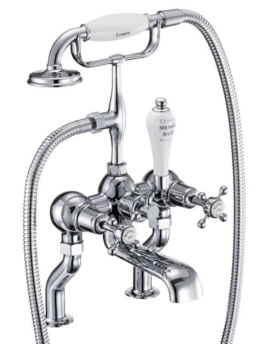 Bathtub faucet with shower - nostalgic antique style Art Nouveau nostalgia bathroom accessories