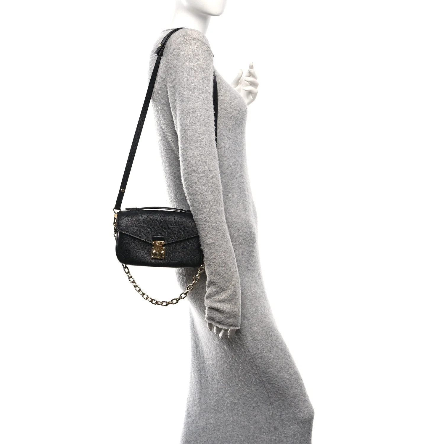 Empreinte Pochette Metis East West Black