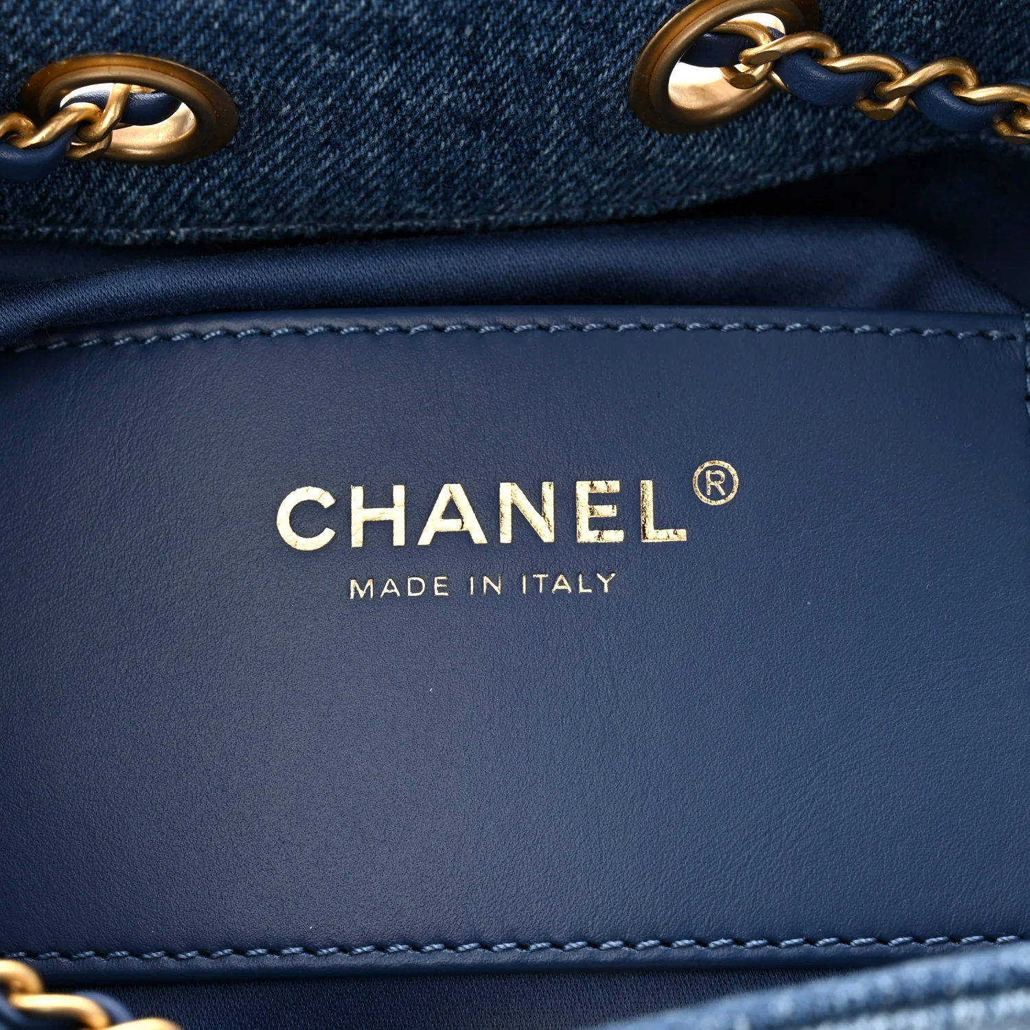 Washed Denim Quilted Mini Chanel 25 Handbag Blue - Top Club