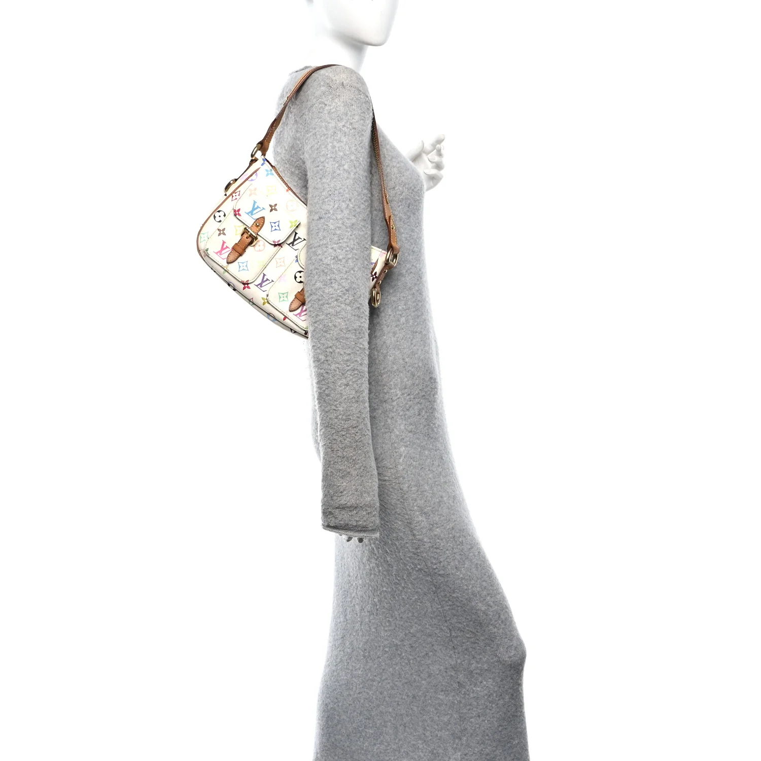 Monogram Multicolor Lodge PM White
