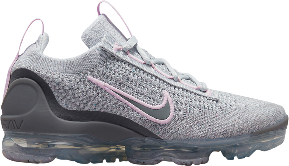 Air VaporMax 2021 Flyknit GS  Pure Platinum Pink Foam  DB1550-004 - Sneaker Replica Workshop