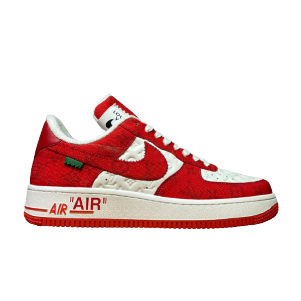 LOUIS VUITTON X NIKE AIR FORCE 1 LOW-TOP SNEAKERS   LVS133 - Sneaker Replica Workshop