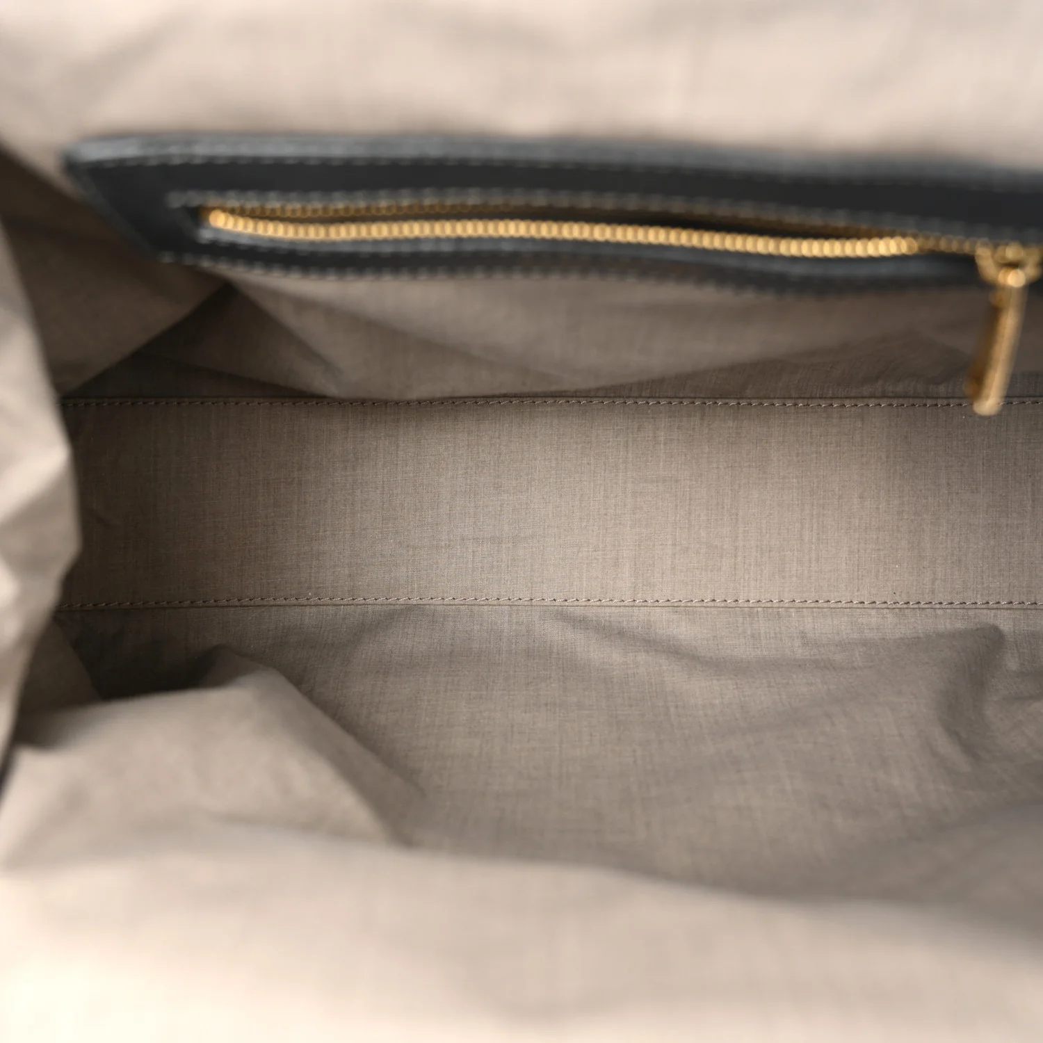 Calfskin Quilted Stam Dark Grey - Top Club