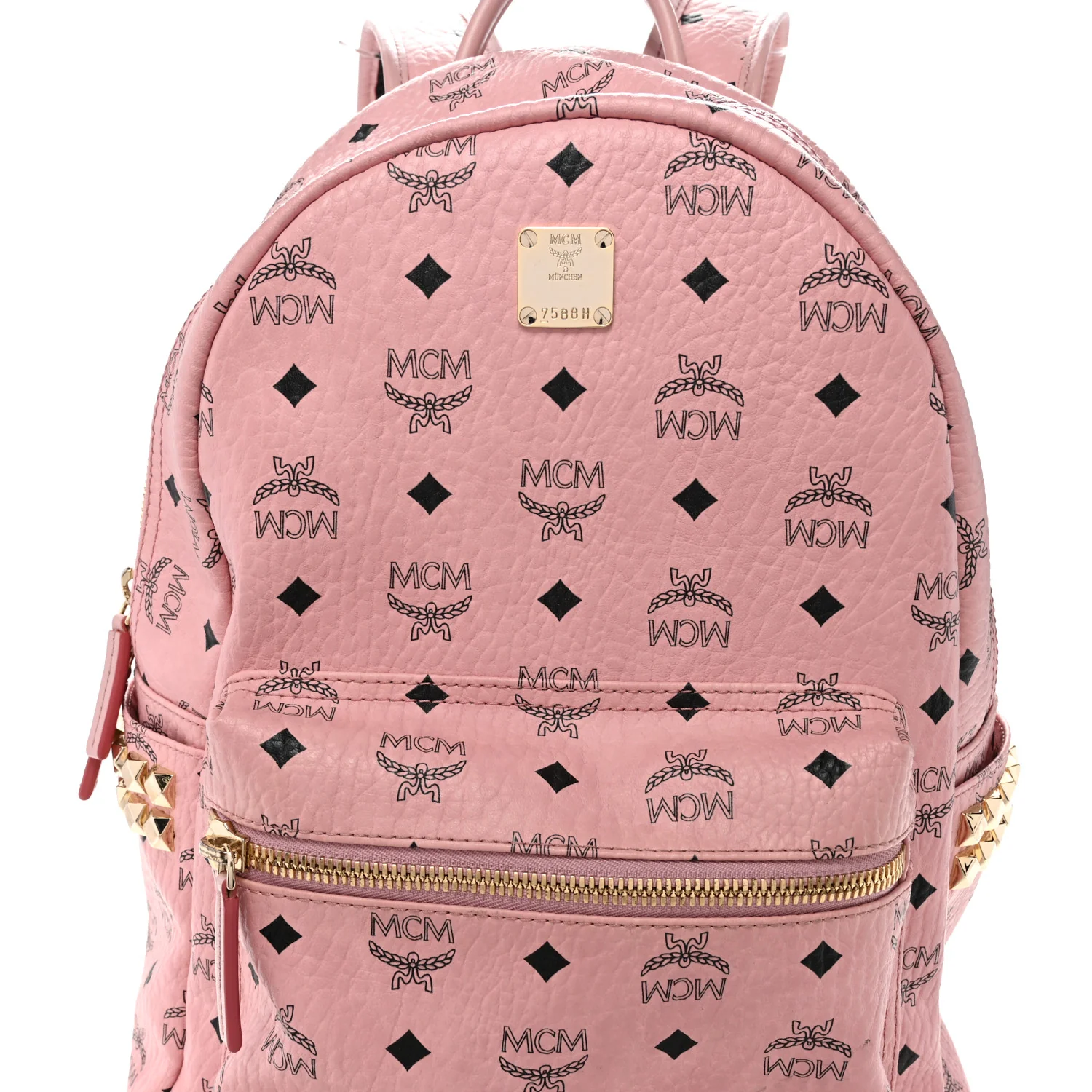 Visetos Small Side Stud Stark Backpack Soft Pink - Top Club
