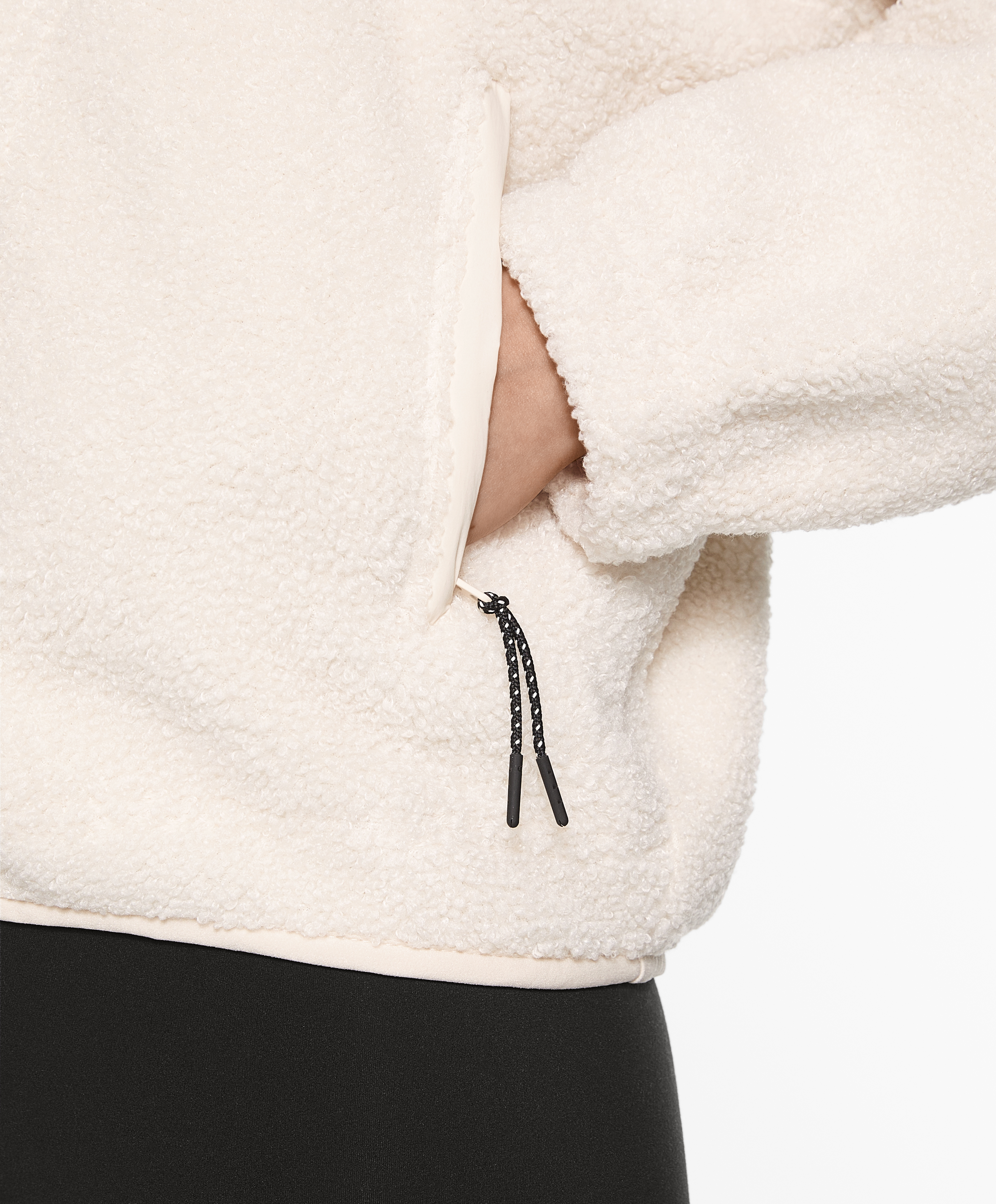OYSHO Faux-shearling jacket