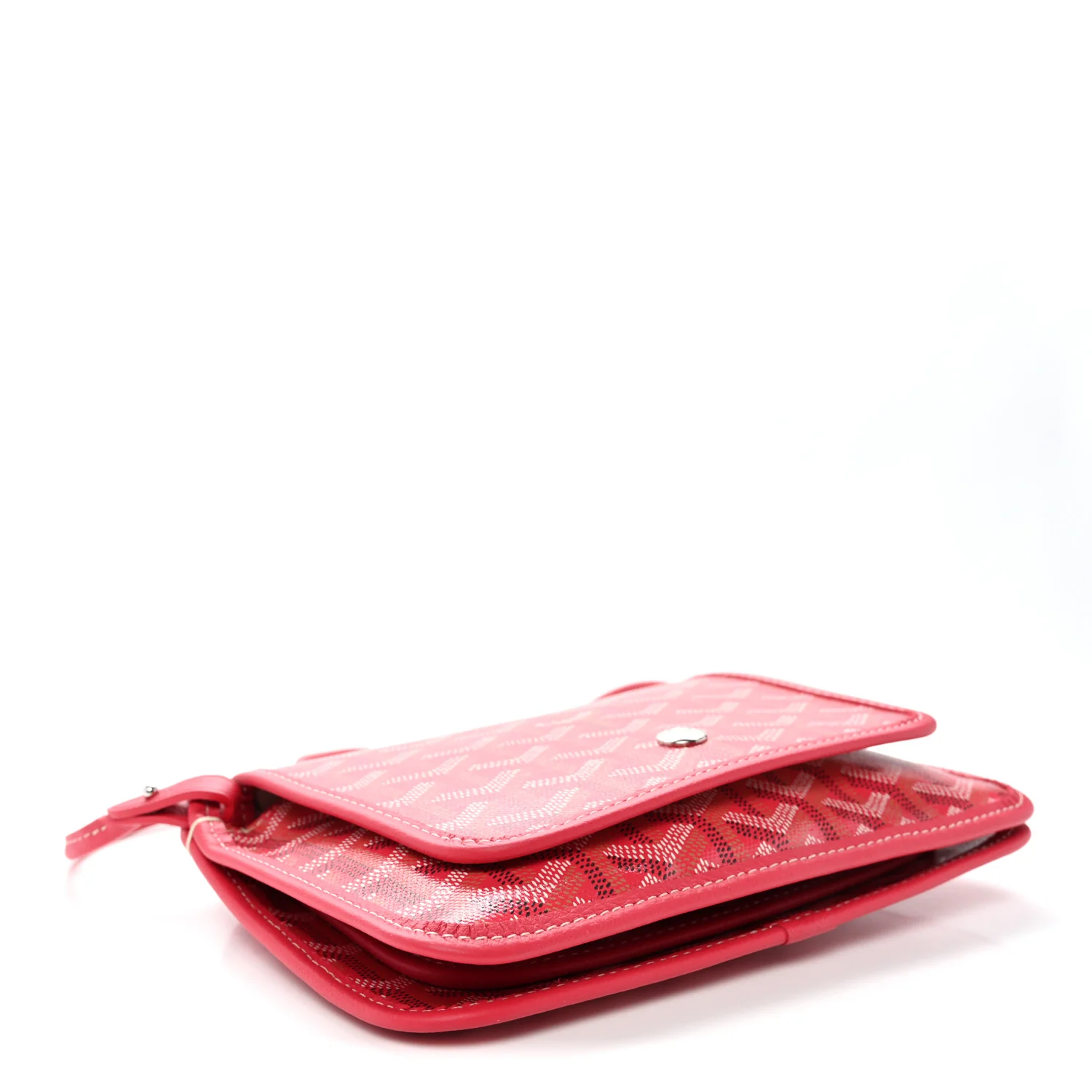 Goyardine Le Jardin Plumet Wallet Clutch Fuchsia - Top Club