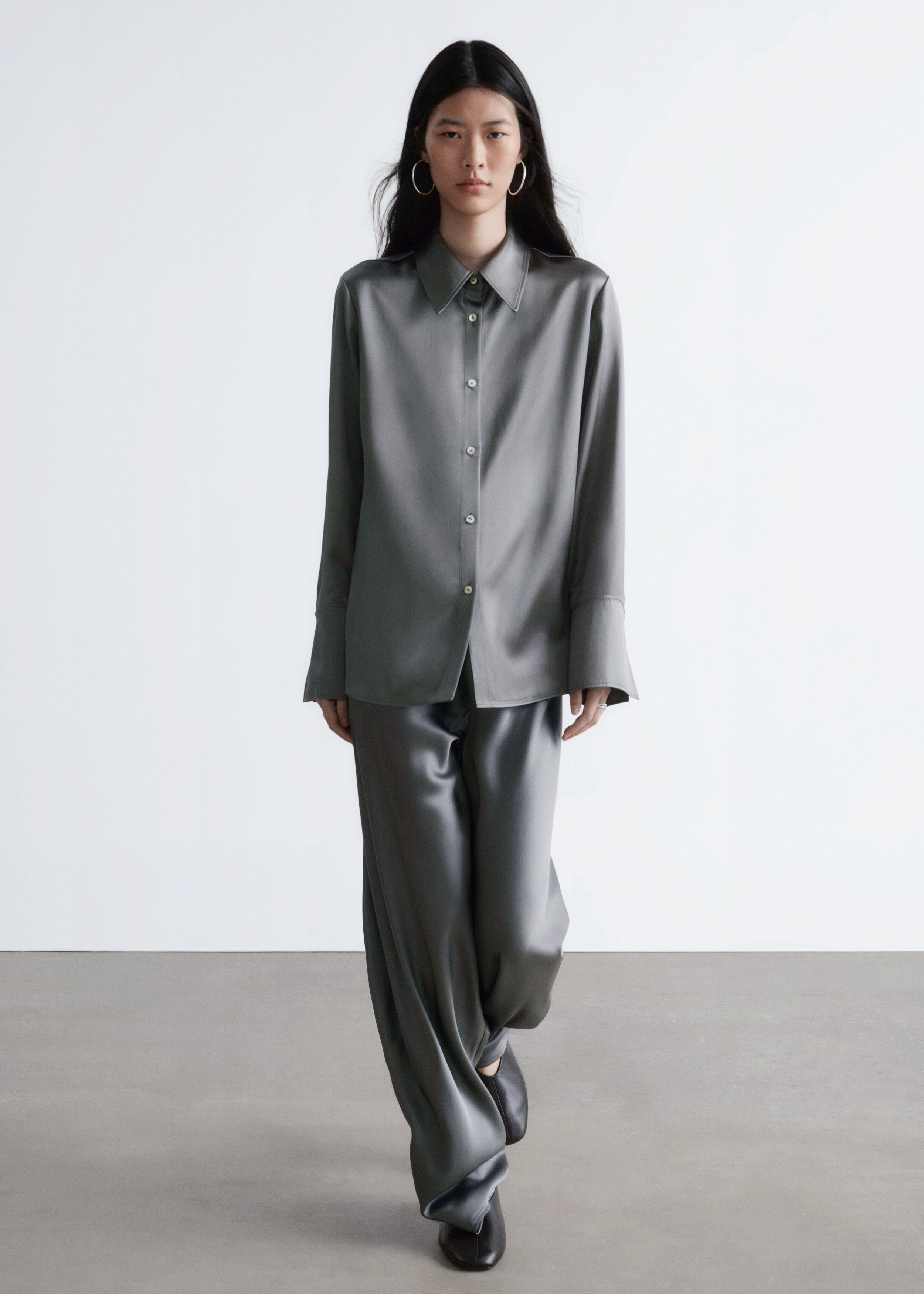 & Other Stories SATIN SHIRT