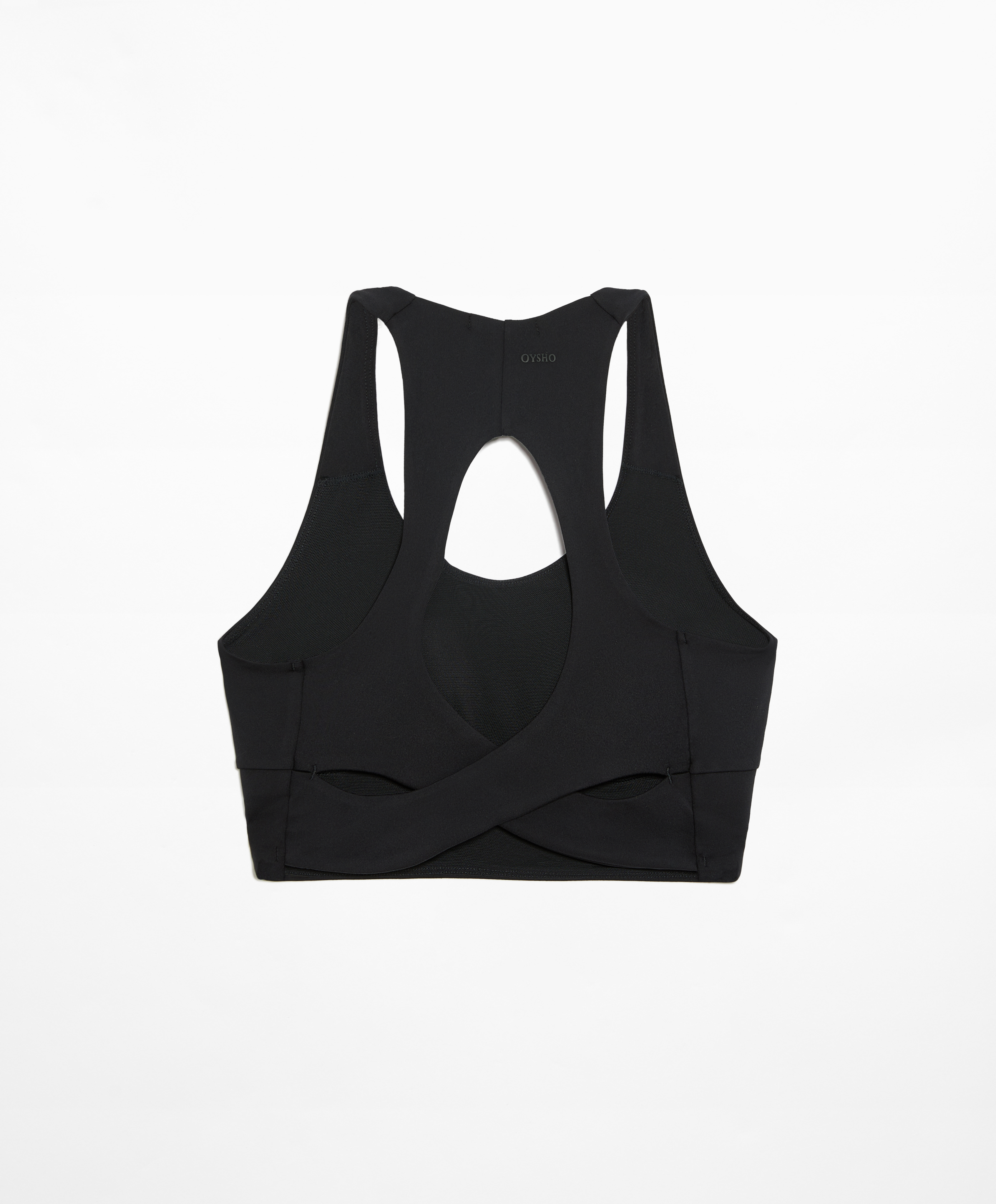 OYSHO Medium-support comfortlux open-back sports bra with cups