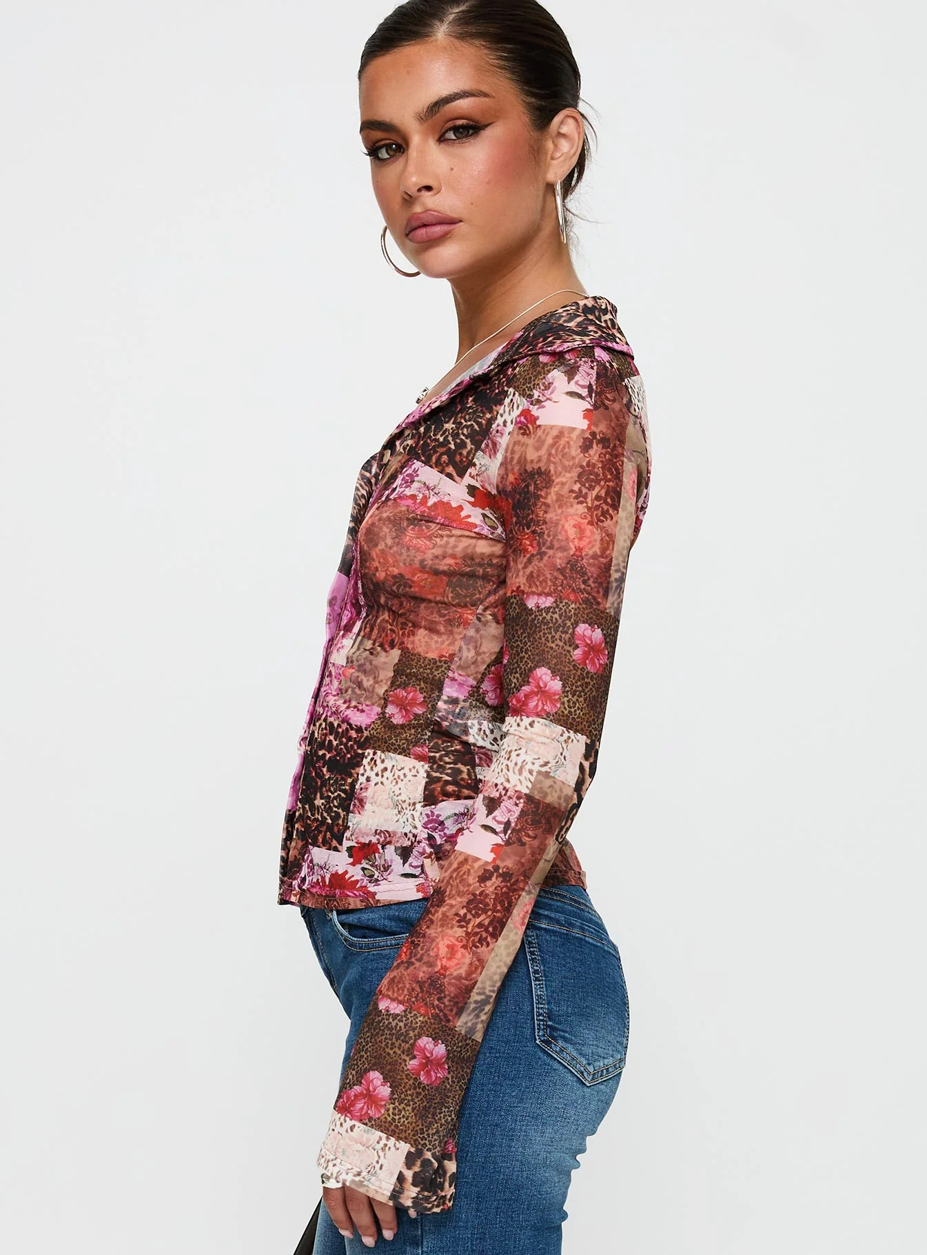 Maribou Long Sleeve Top Multi
