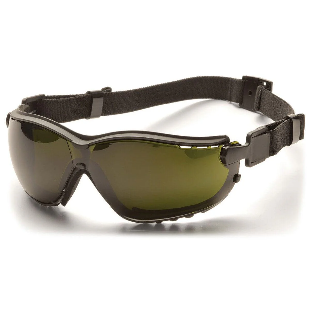 Pyramex V2G Safety Glasses/Goggles Black Frame Shade 5 Lens - Alvarez Pro Painting LLC