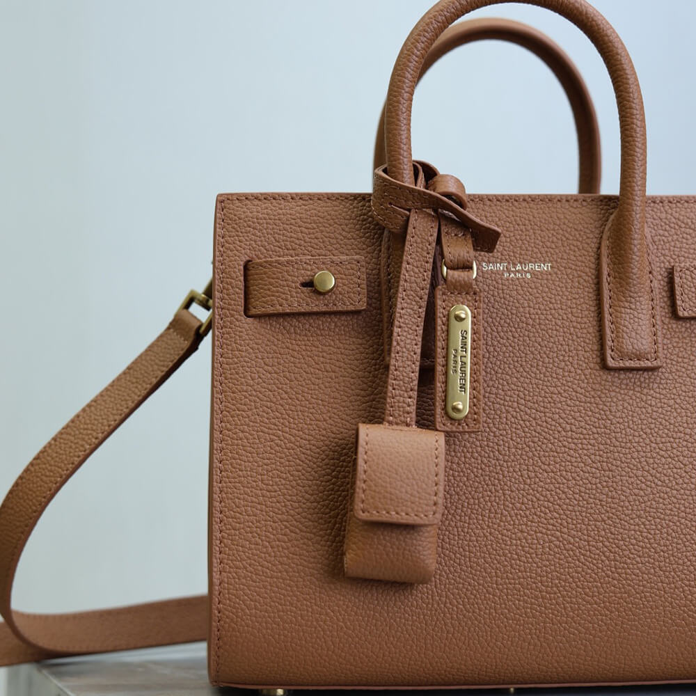 YSL SAC DE JOUR IN SMOOTH LEATHER   NANO(HIGH-END GRADE) - Top Club