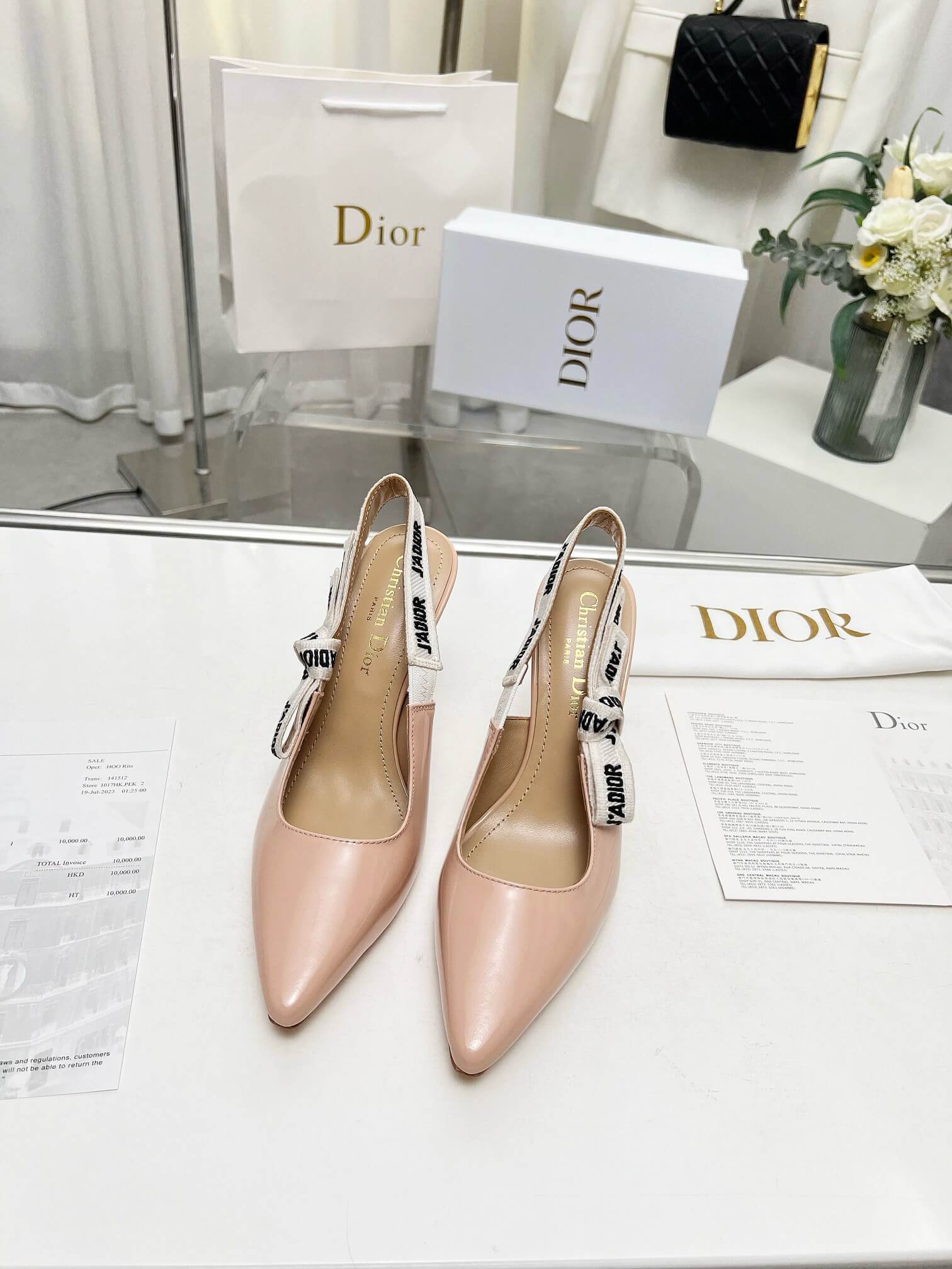 J Adior Slingback Pump - Top Club
