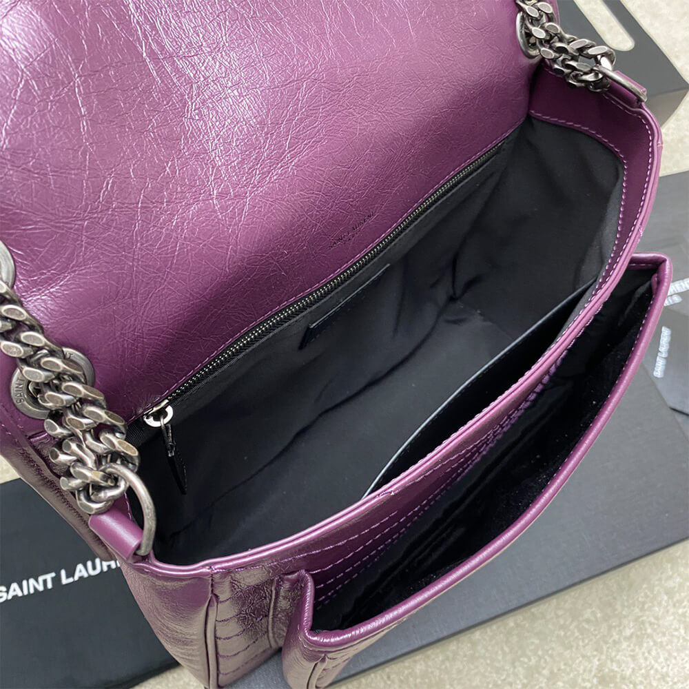 YSL NIKI MEDIUM IN CRINKLED VINTAGE LEATHER(HIGH-END GRADE) - Top Club