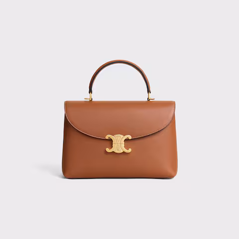 MEDIUM NINO BAG IN SUPPLE GRAINED CALFSKIN - Top Club
