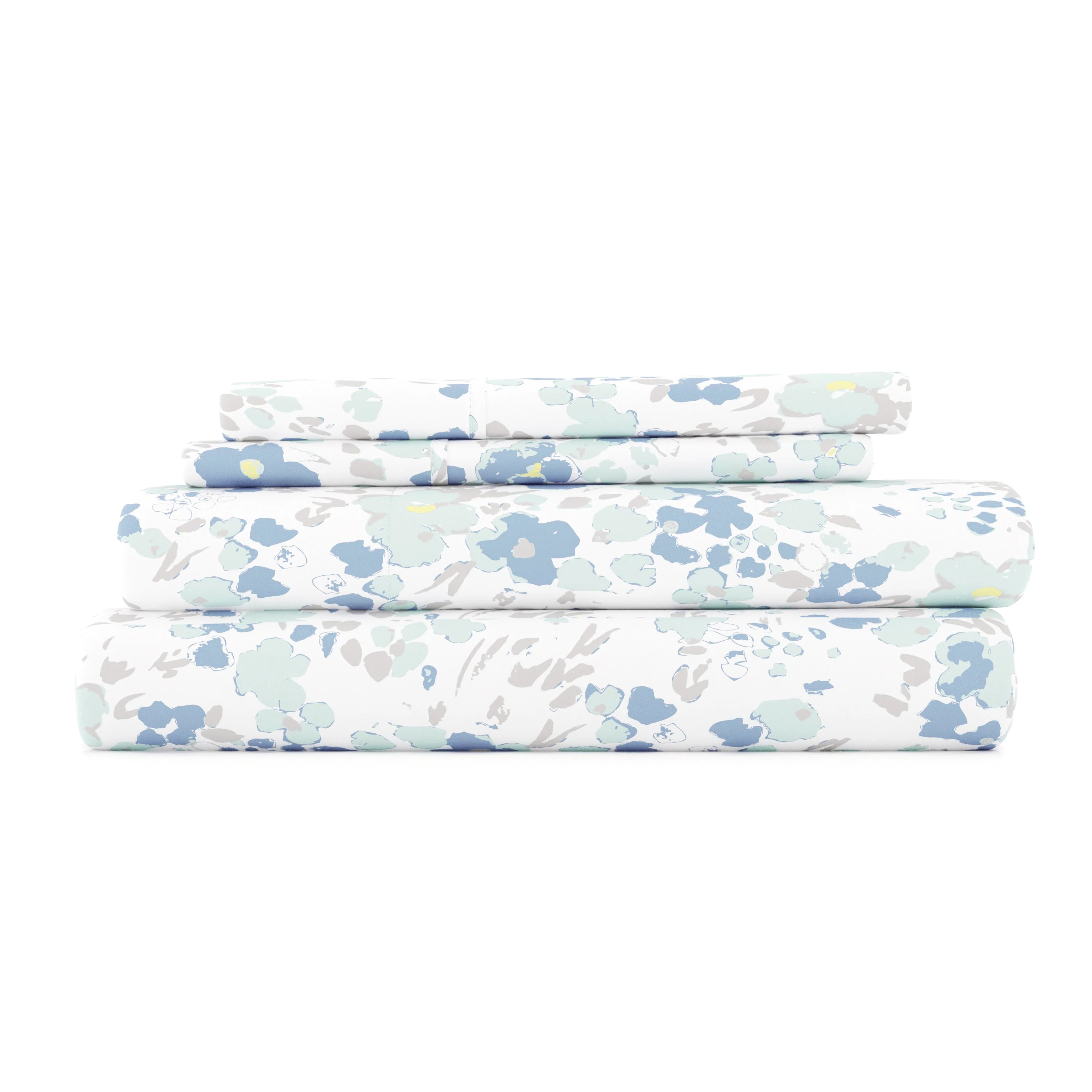 Violets Pattern 4-Piece Sheet Set (Sale)
