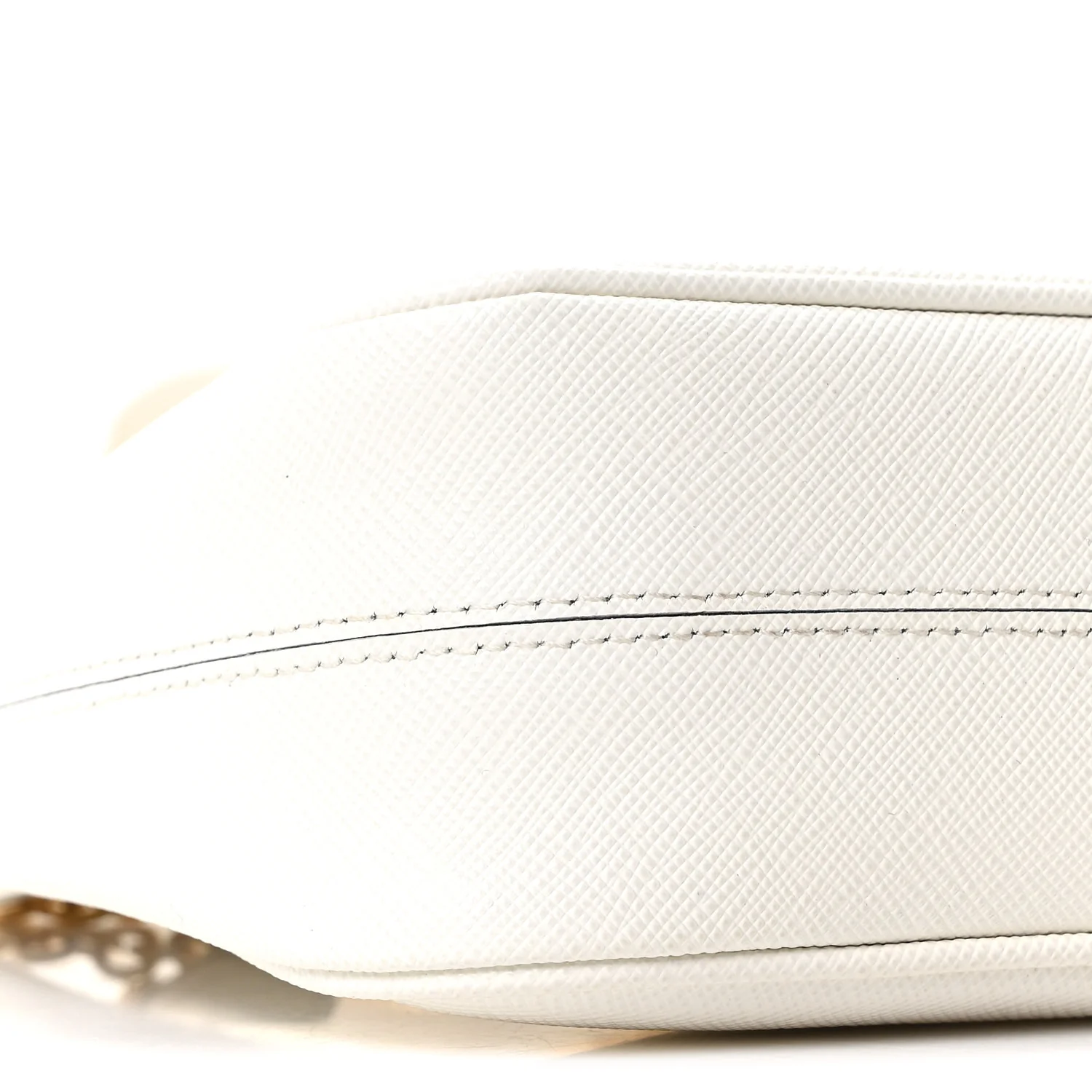 Saffiano Re-Edition 2005 Shoulder Bag White - Top Club