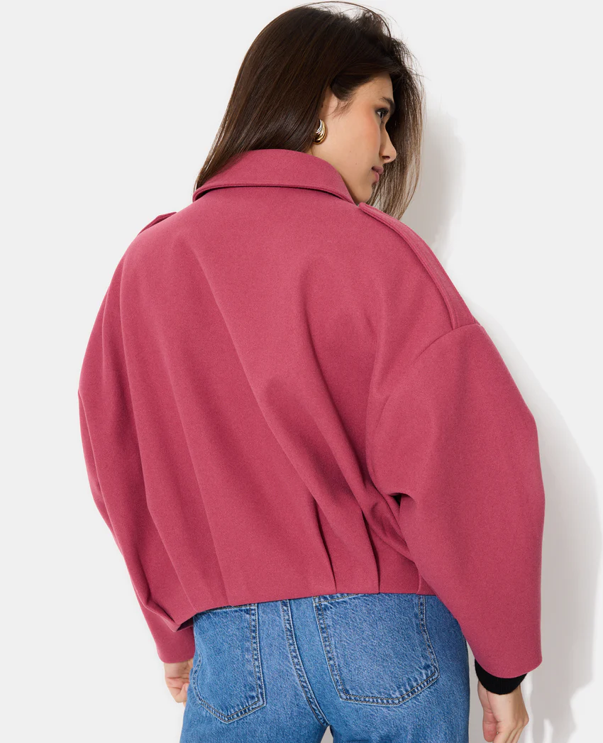 Pimkie Blouson forme boule effet drap de laine