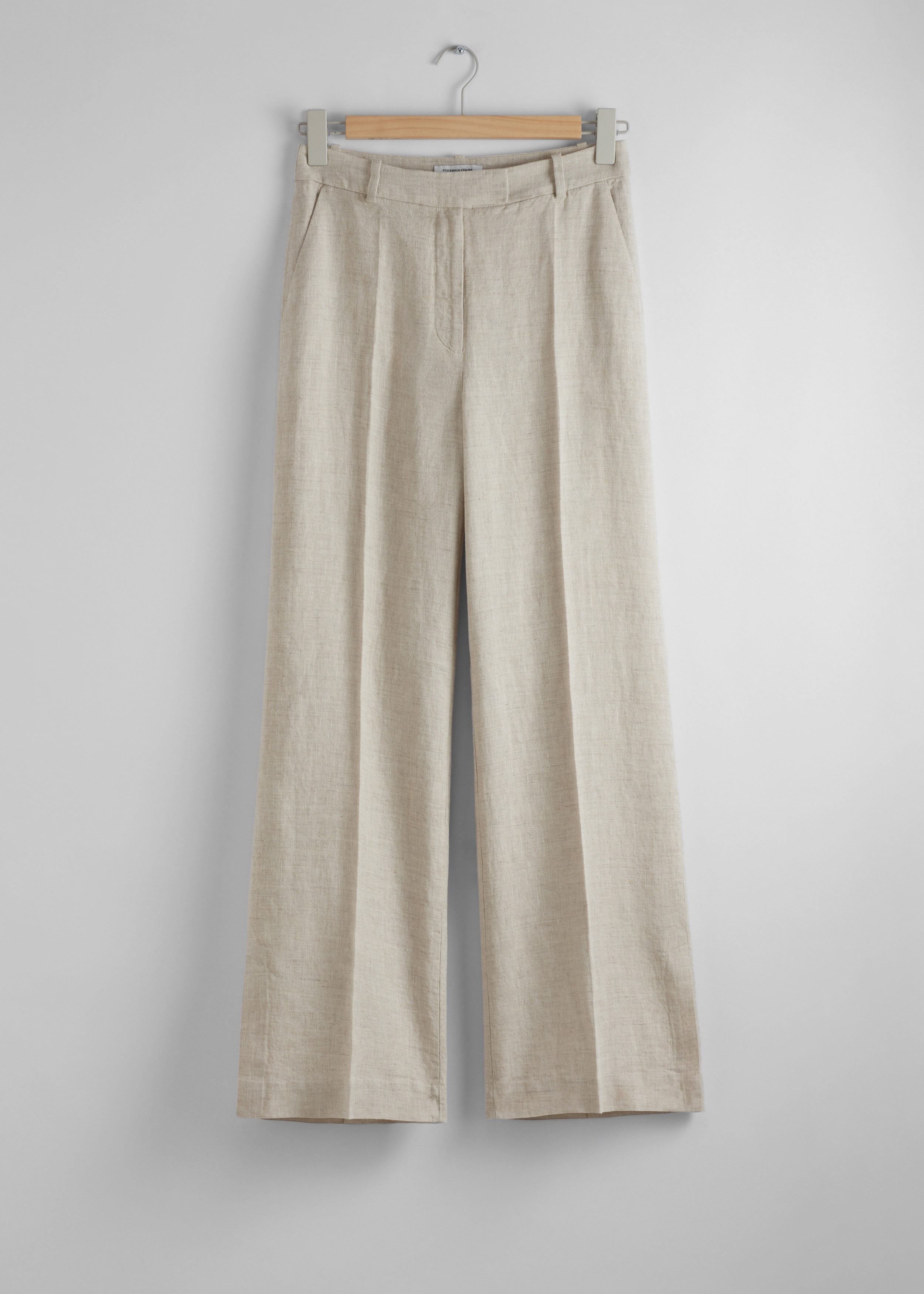 & Other Stories TAILORED LINEN TROUSERS