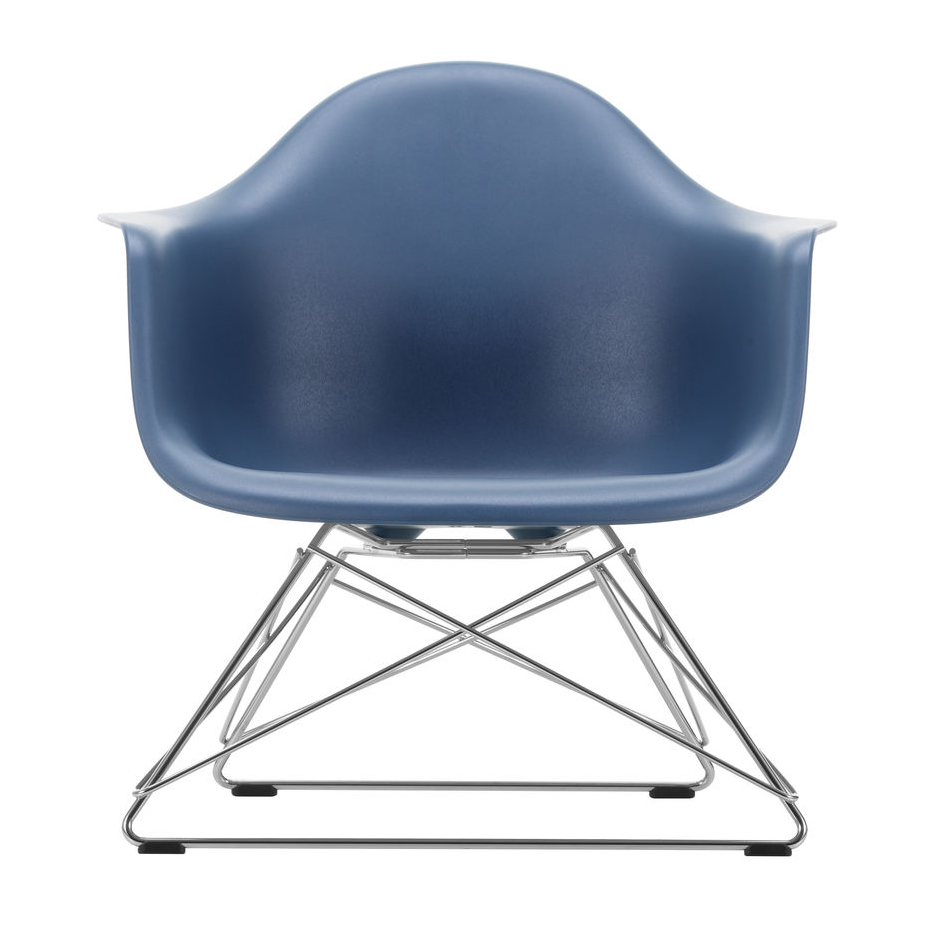 Fauteuil LAR RE chroom Sea Blue