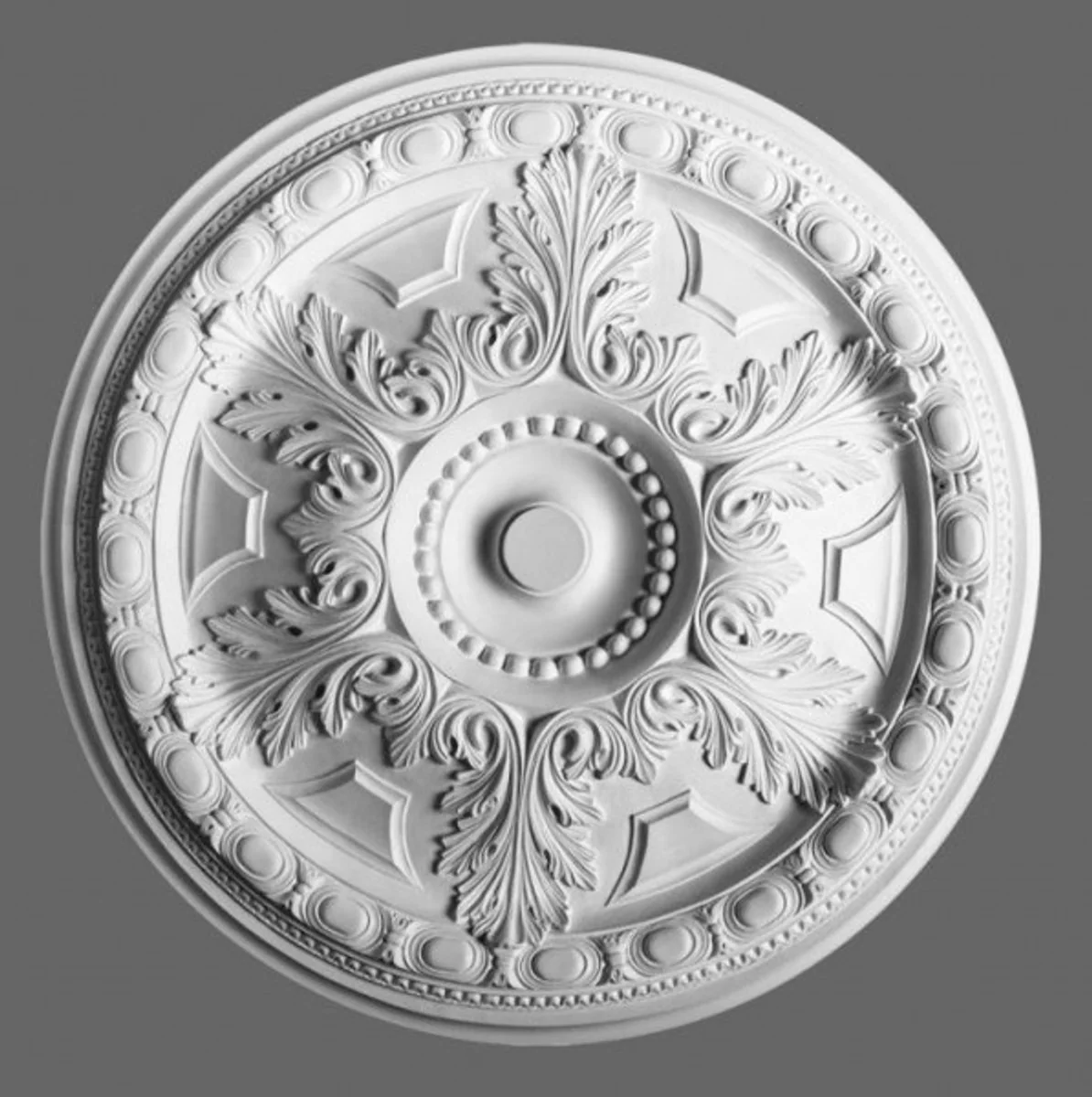 Stucco rosette 71 x 71 cm Ceiling stucco Ceiling rosette Stucco rosette Wall rosette Baroque Jugendstil
