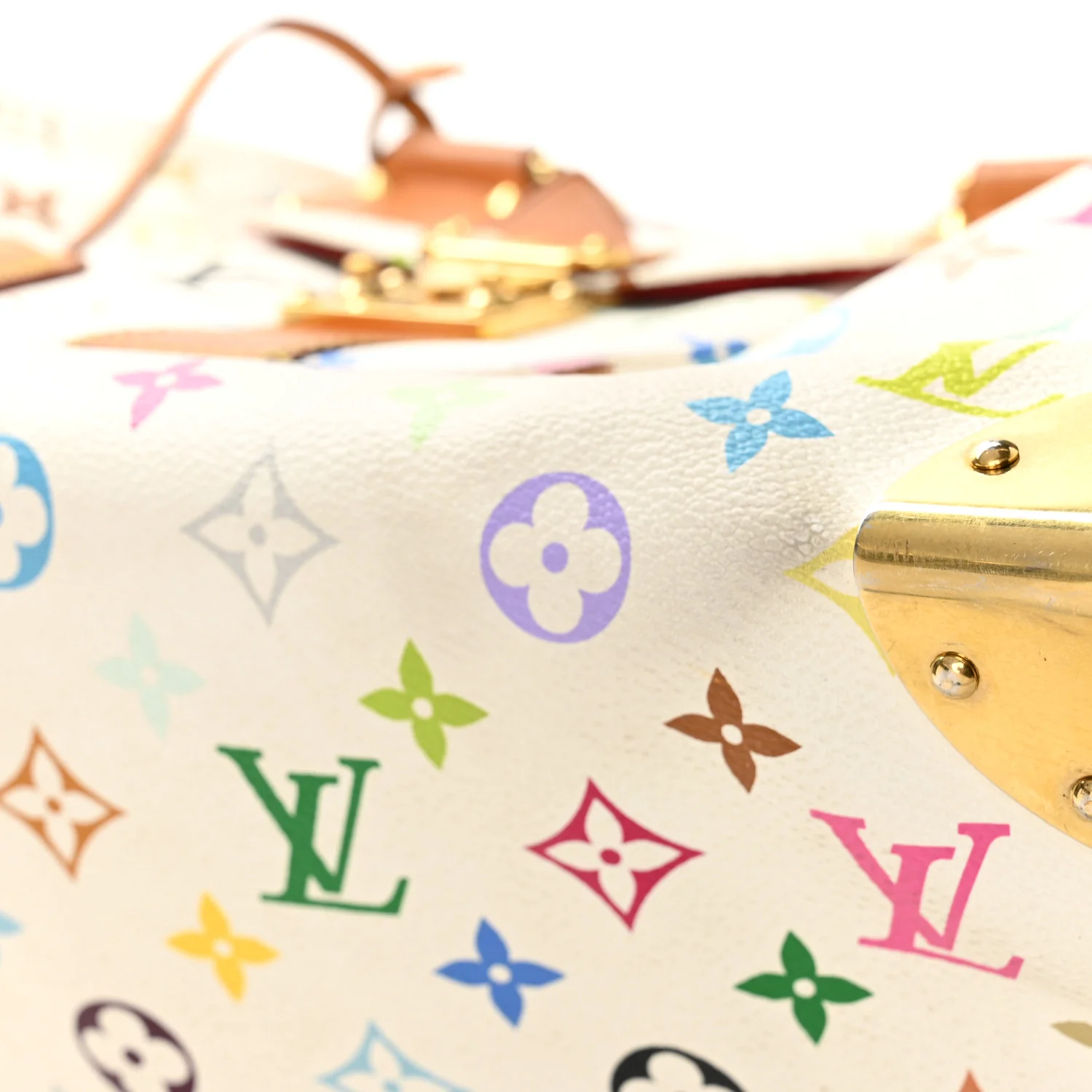Monogram Multicolor Speedy 30 White - Top Club