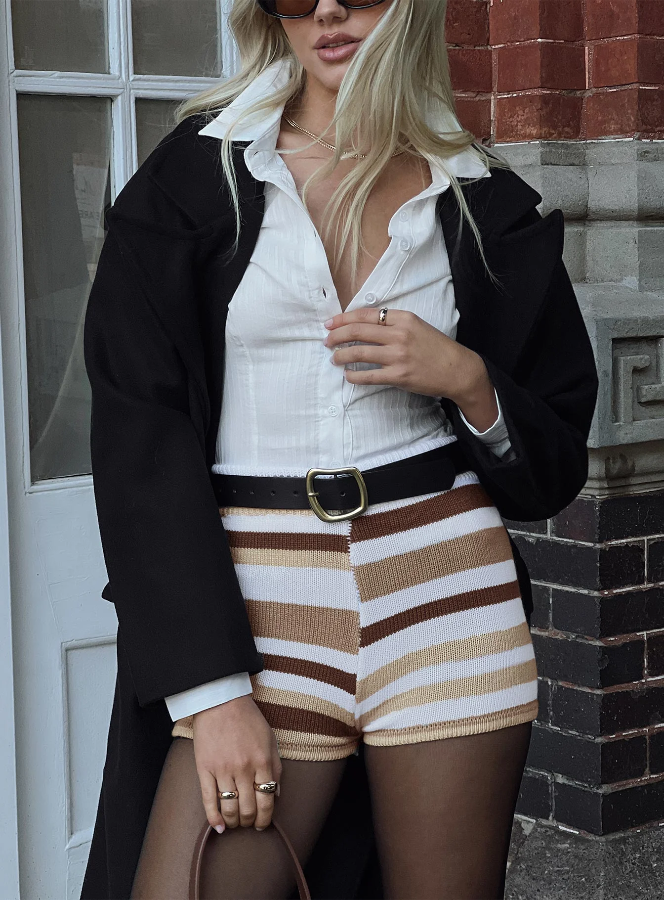 Inferno Longline Coat Black