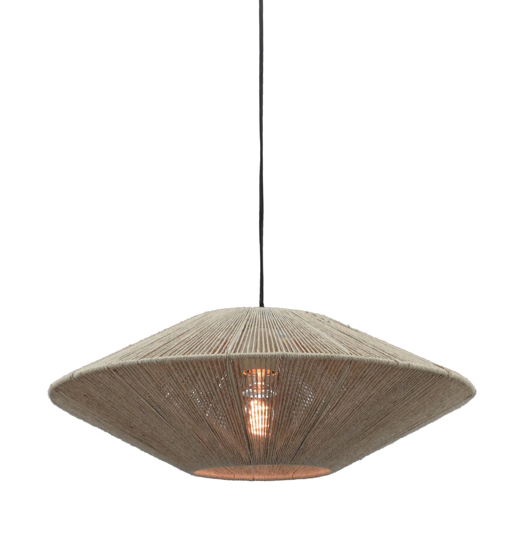 Hanglamp Owen medium naturel