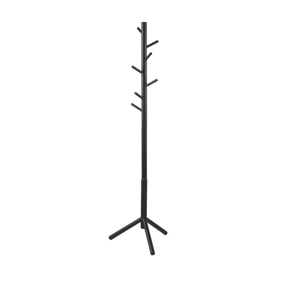 Dean houten staande kapstok - 176 cm hoog Zwart
