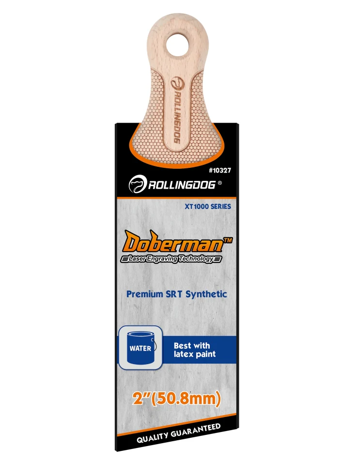 DOBERMAN™ Woodmaster Short Handle Paint & Stain Brush – XT1000 Series - Alvarez Pro Painting LLC