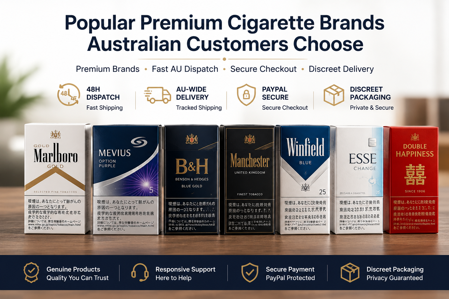 Popular Premium Cigarette Brands Australian Customers Continue Choosing in 2025