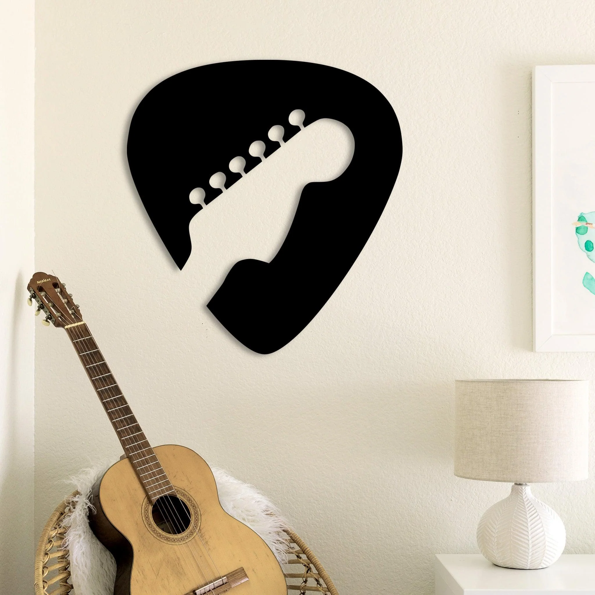 Guitar Pick Wall Art - Alvarez Pro Painting LLC