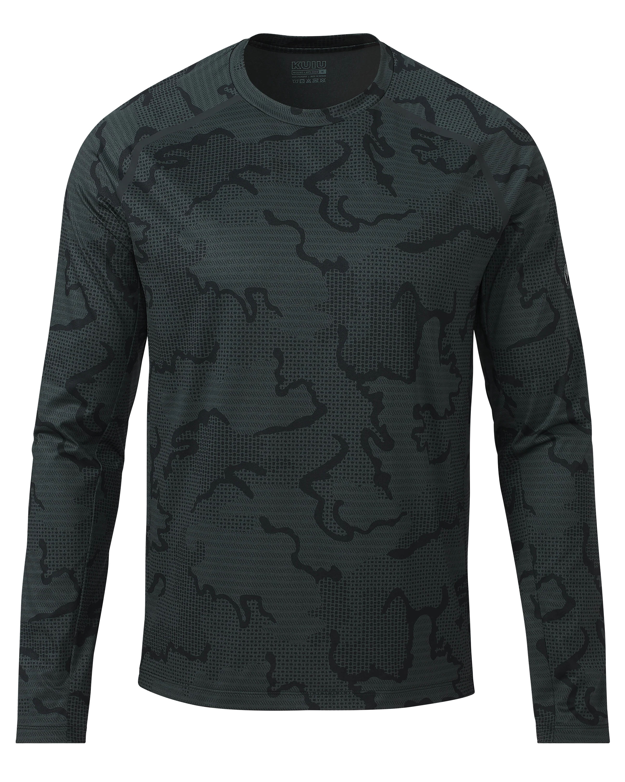 TrailTrainer LS Crew | Dark Iron Tonal