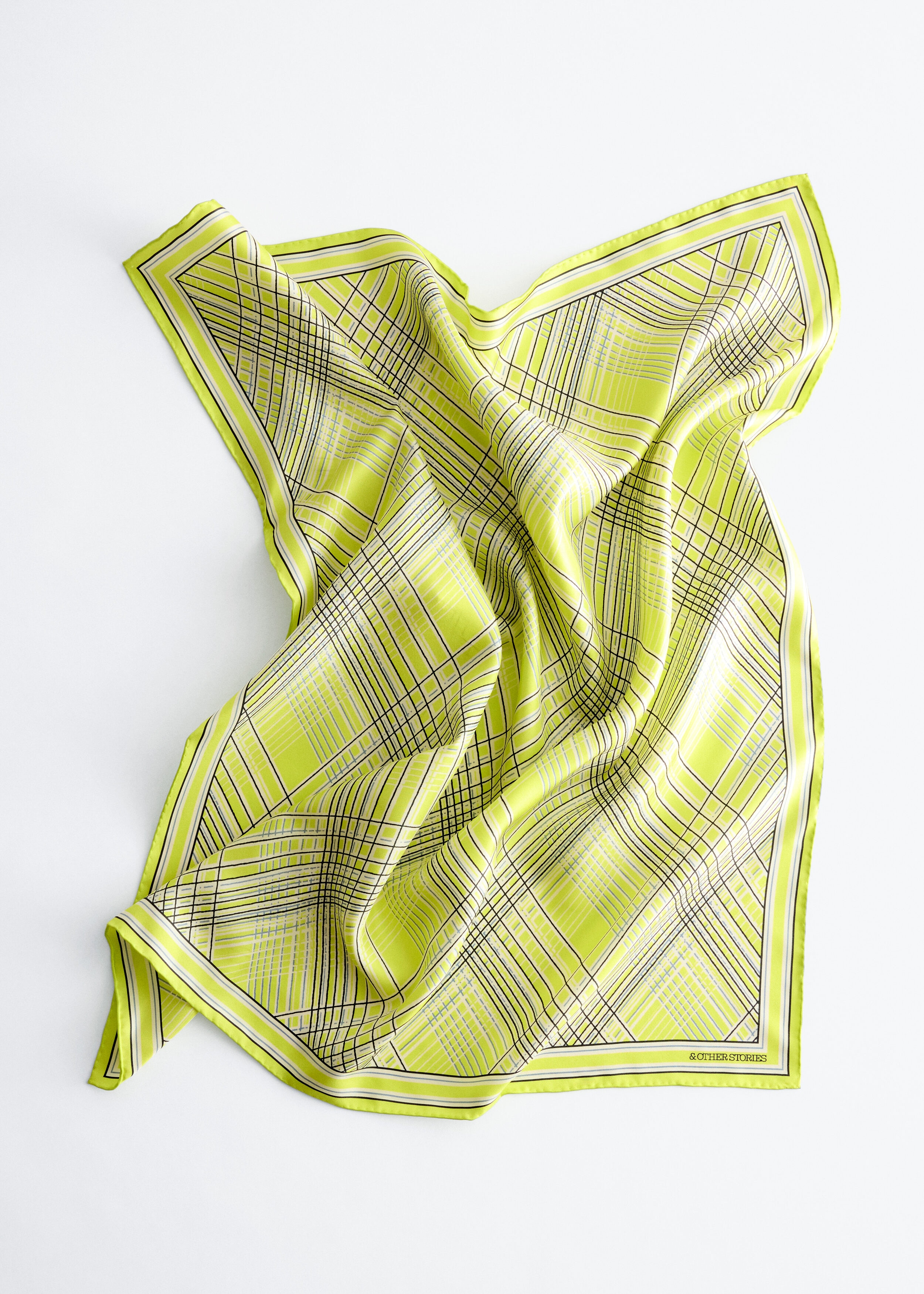 & Other Stories PRINTED SILK SCARF