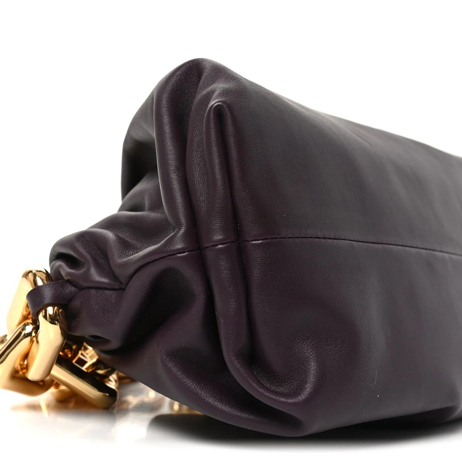 Calfskin The Pouch Chain Grape - Top Club