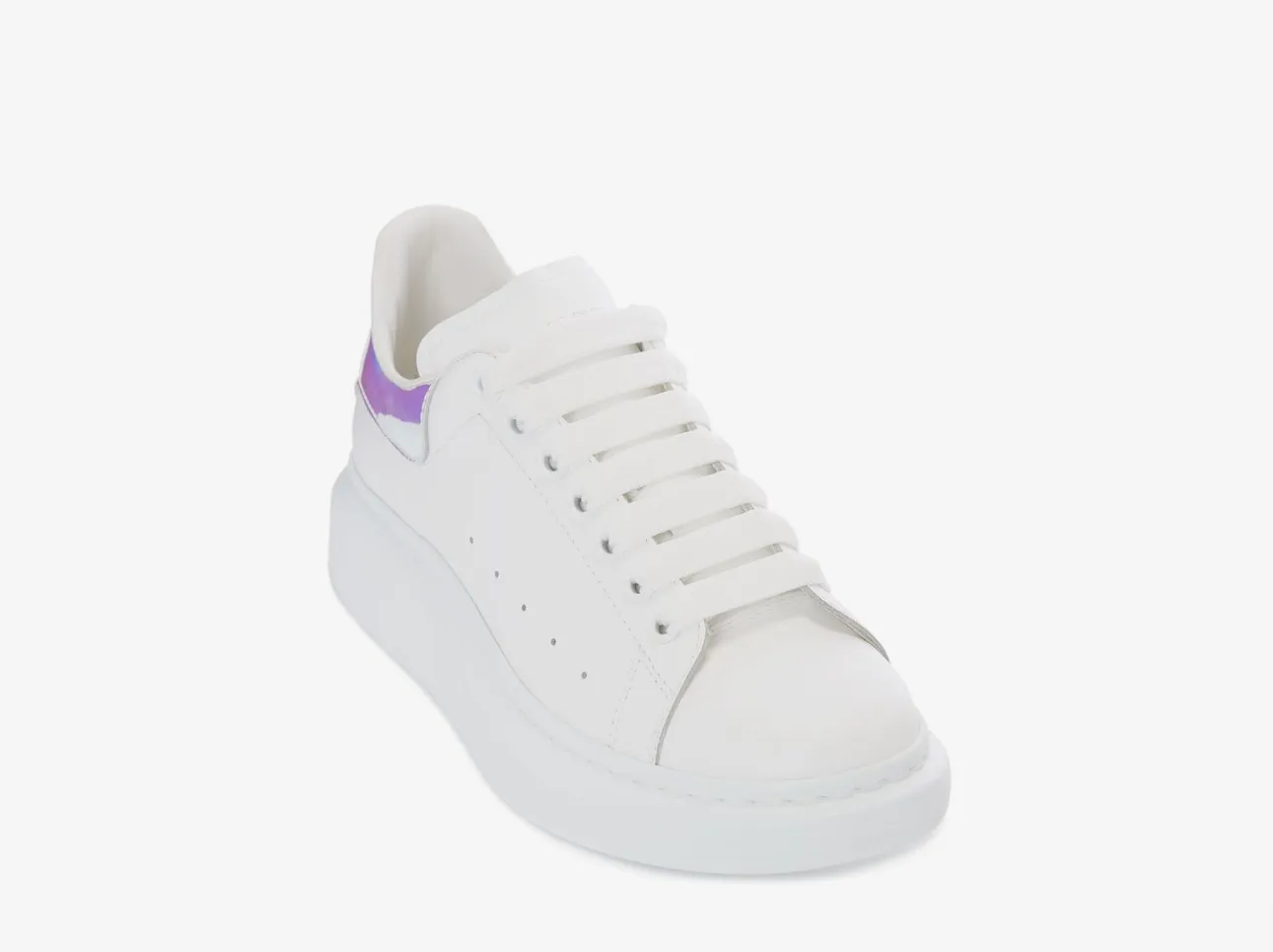 Alexander Mcqueen Men's Oversized Sneaker in White/shock Pink - Sneaker Replica Workshop