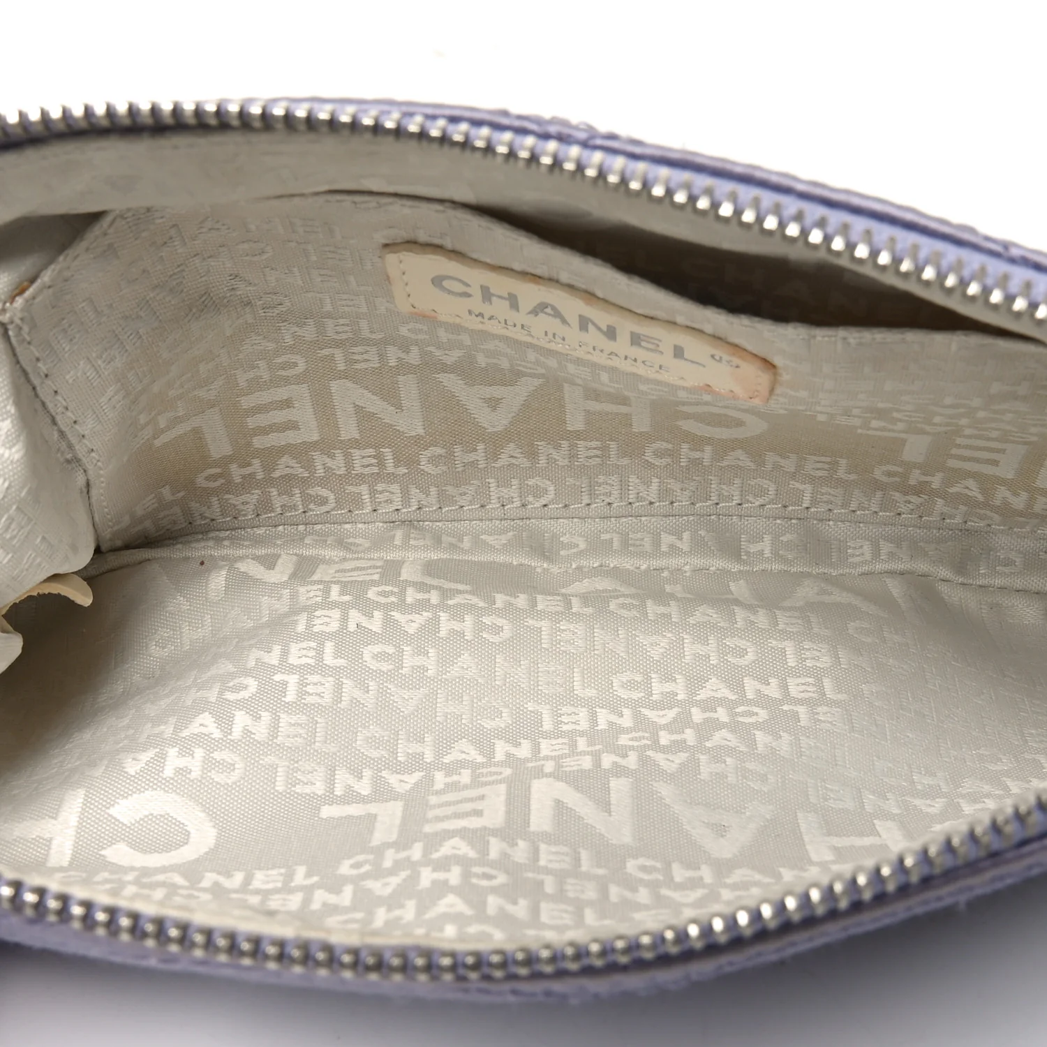 Satin Camellia Evening Bag Light Purple - Top Club