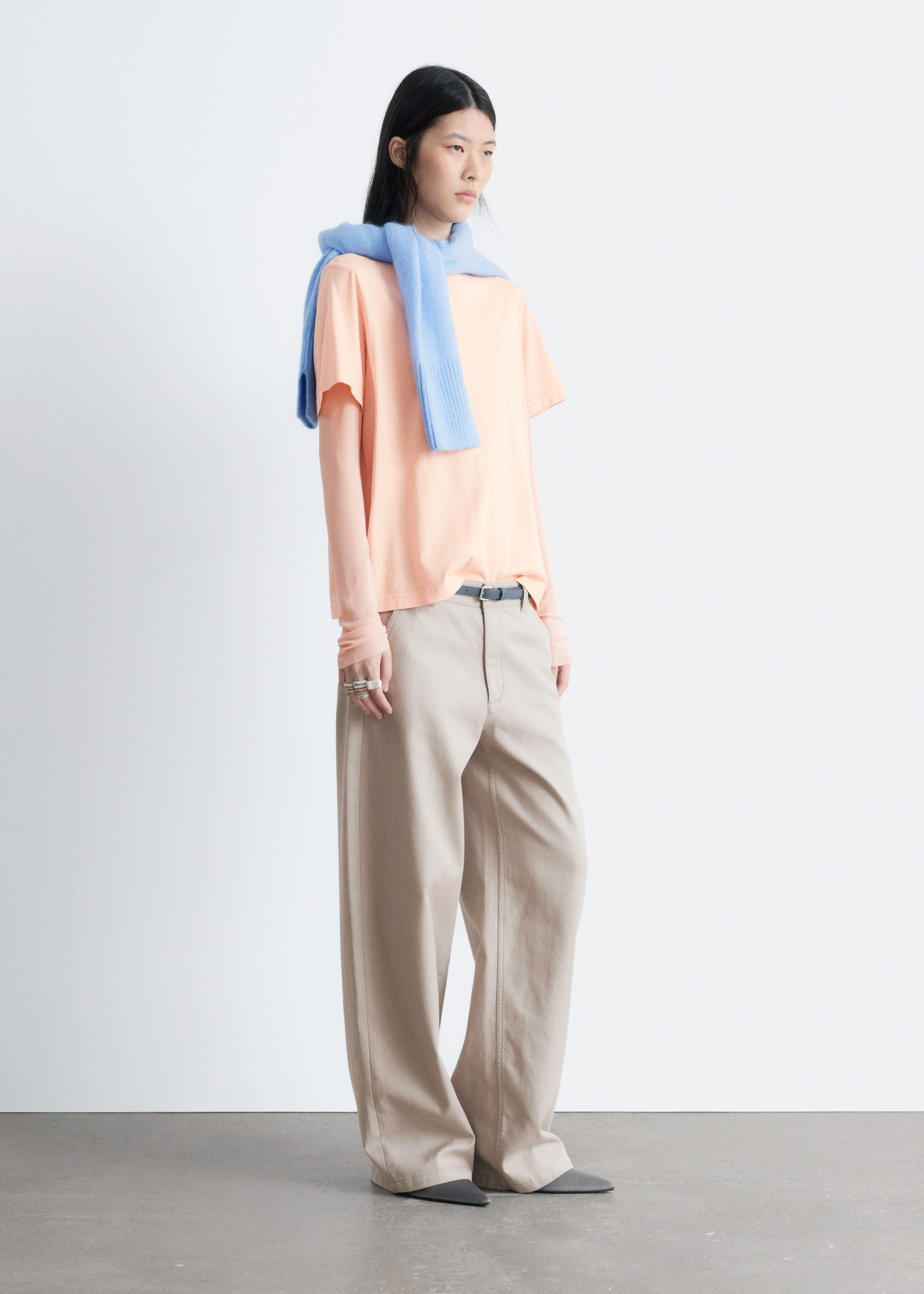 & Other Stories COTTON T-SHIRT