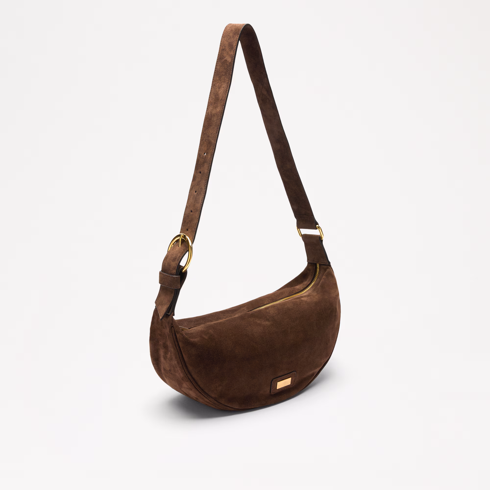 ParabolaHalf Moon Crossbody Bag