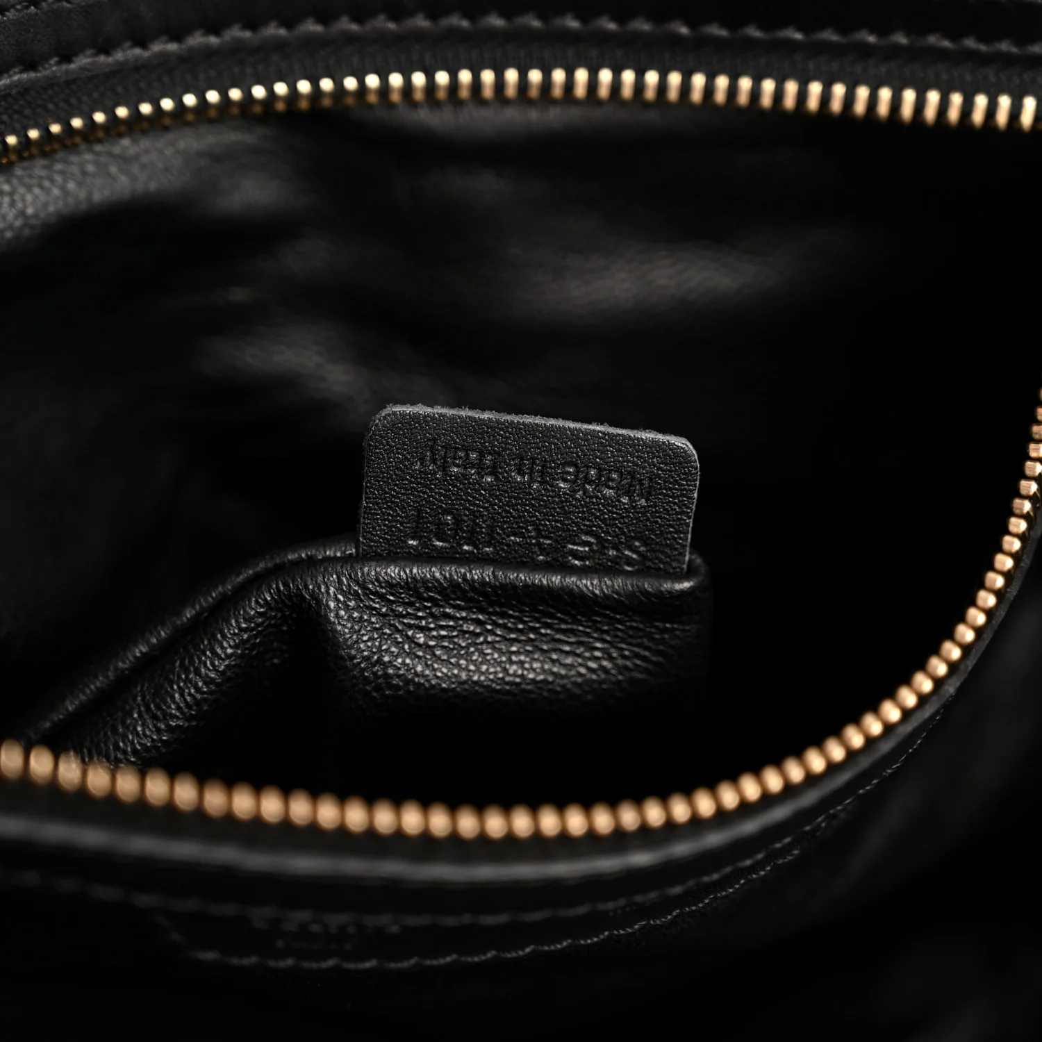 Snakeskin Large Luggage Black - Top Club
