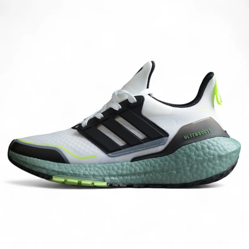 adidas UltraBoost 21 COLD.RDY 'White Signal Green'. - Sneaker Replica Workshop
