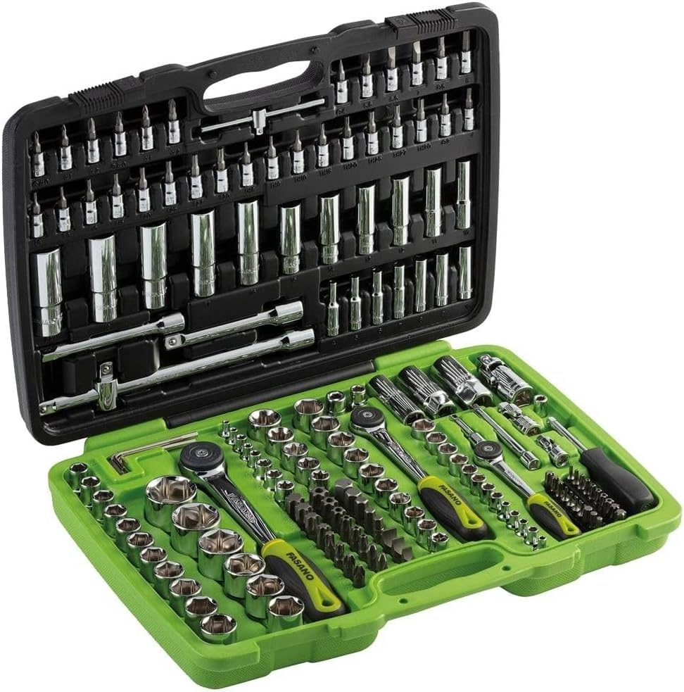 Valigetta set 171 utensili da 1/4, 3/8�?e 1/2 Fasano Tools
