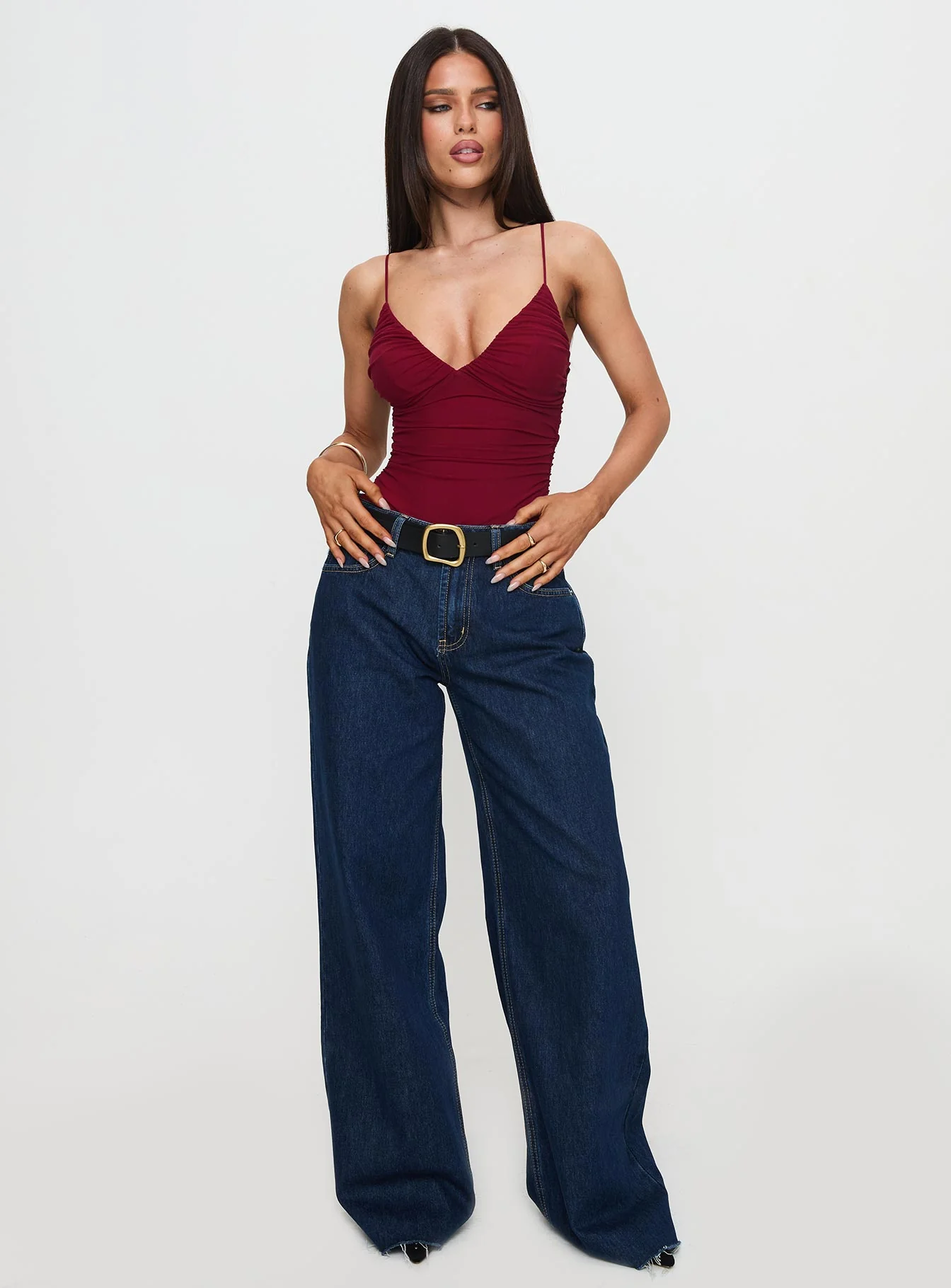 Merril Bodysuit Maroon