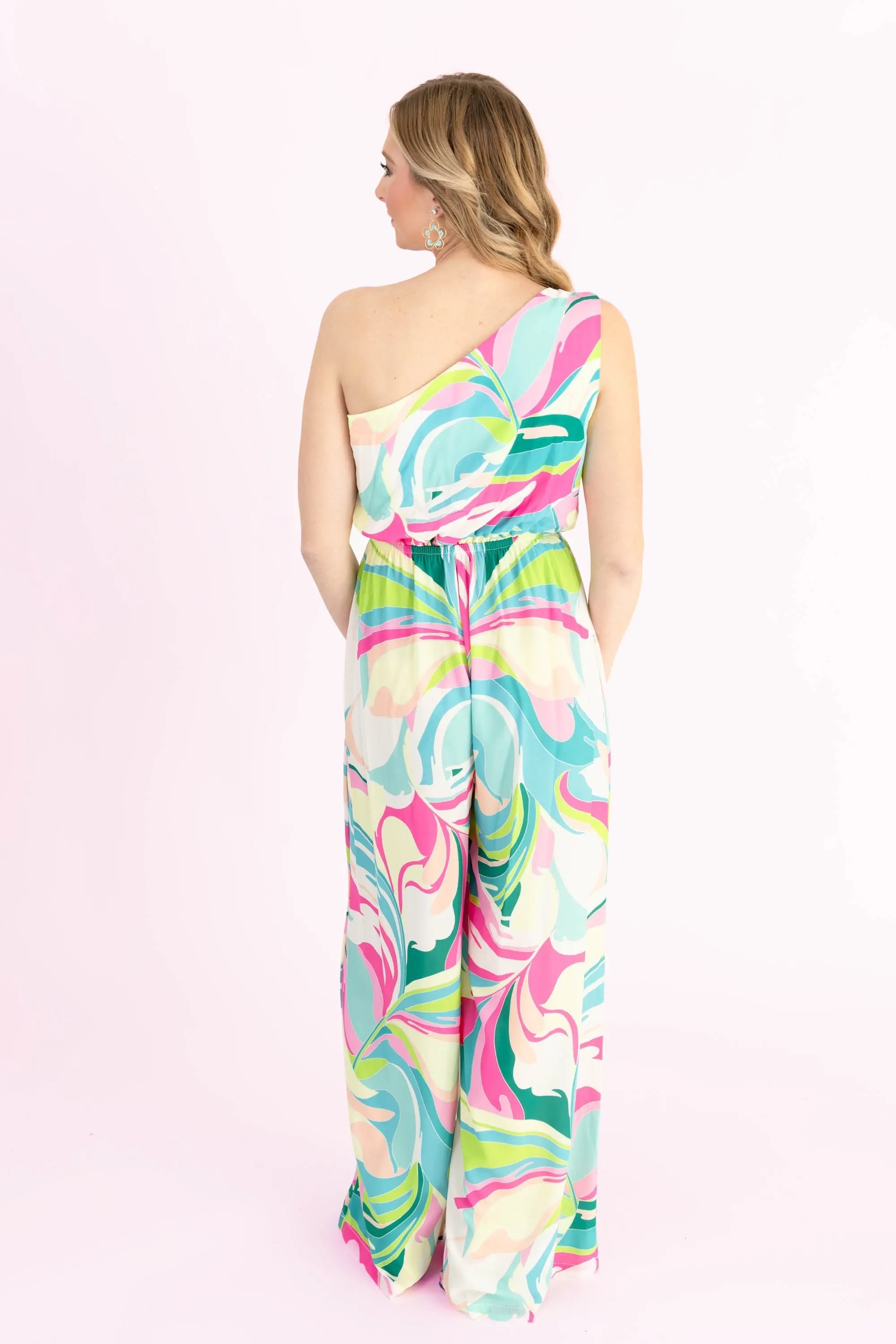 Style is Self-Expression One Shoulder Jumpsuit - ALJEGJ