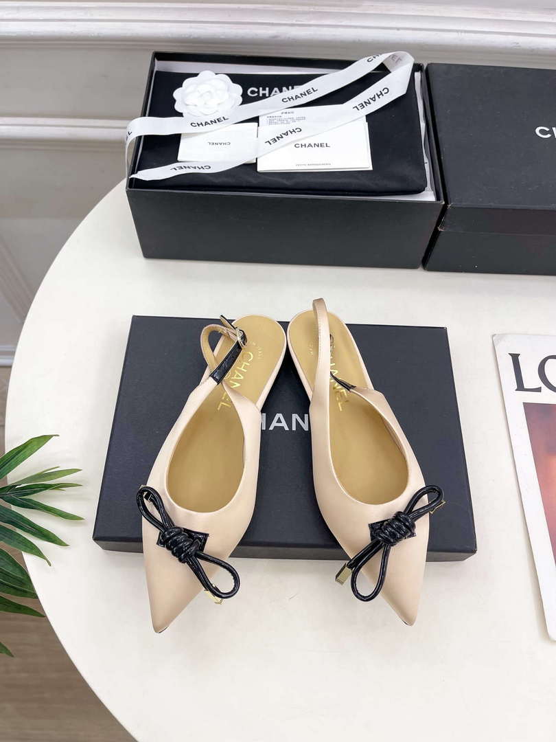 Chanel Women's Fashion Slingbacks Shoes C93480 - Sneaker Replica Workshop