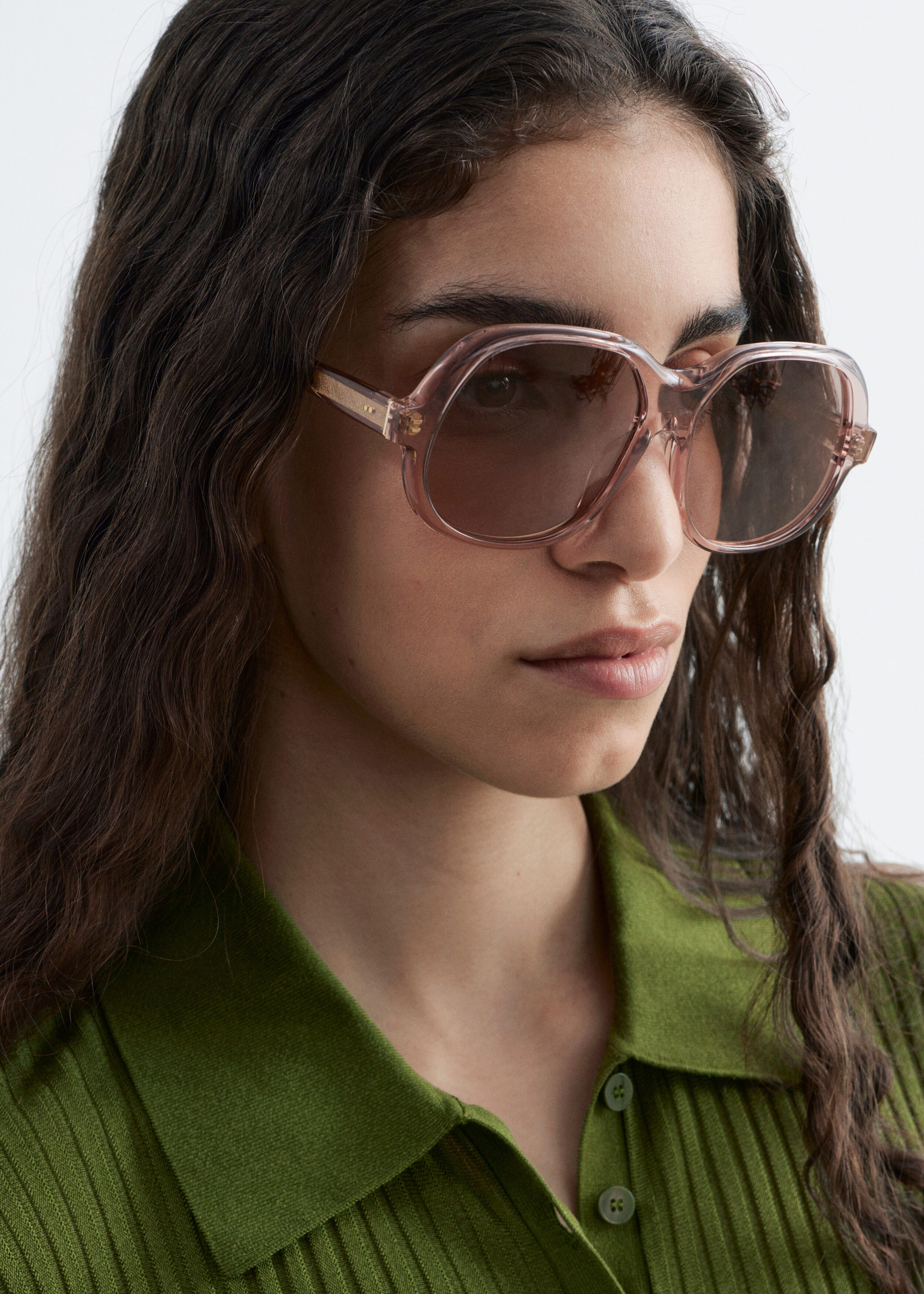& Other Stories SQUARE-FRAME SUNGLASSES