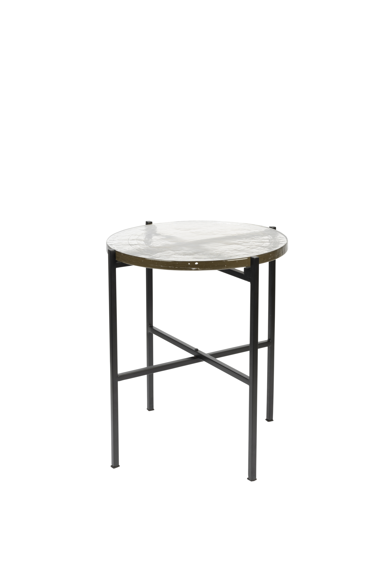 Bijzettafel Vidrio zwart