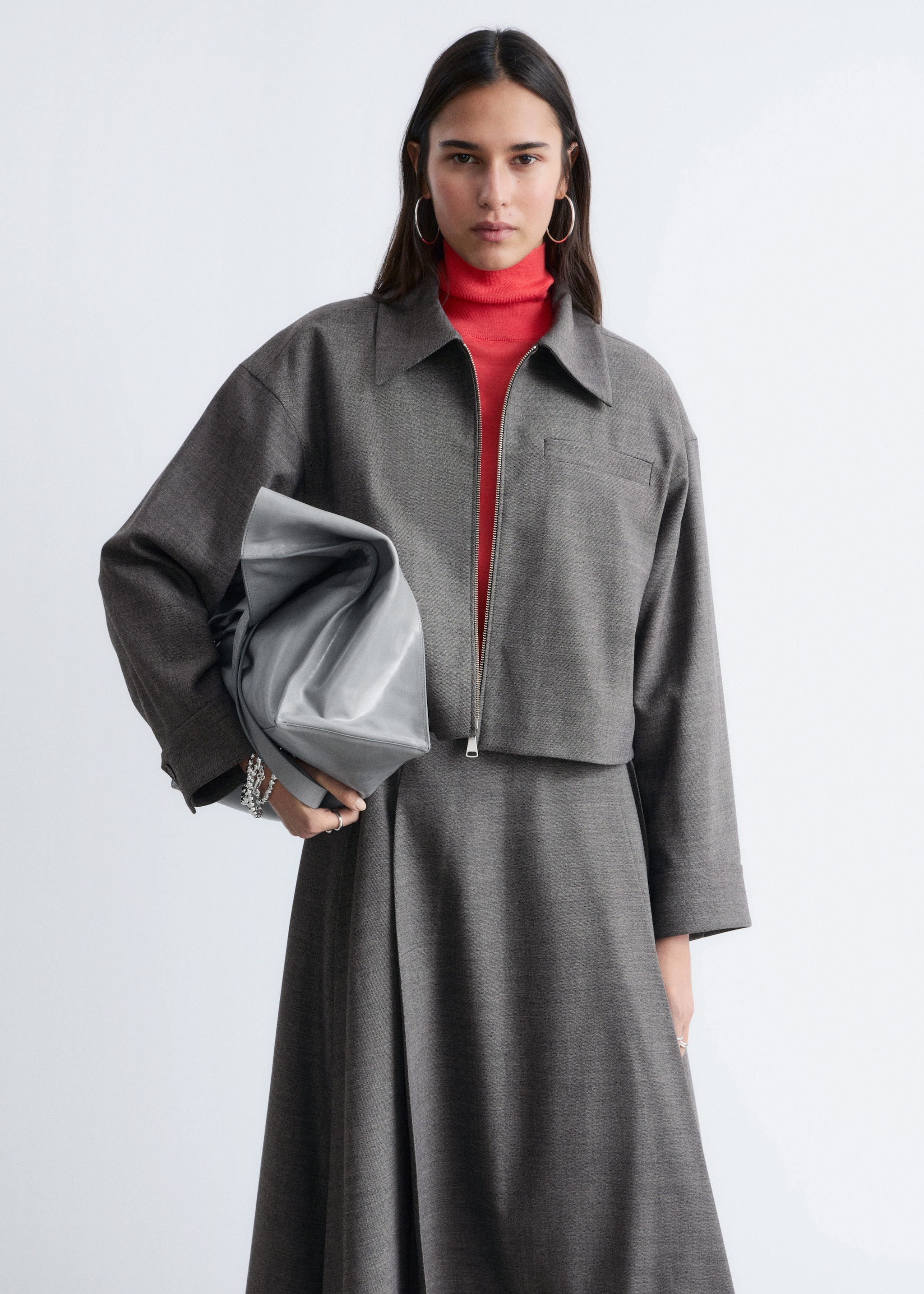 & Other Stories SHORT WOOL JACKET