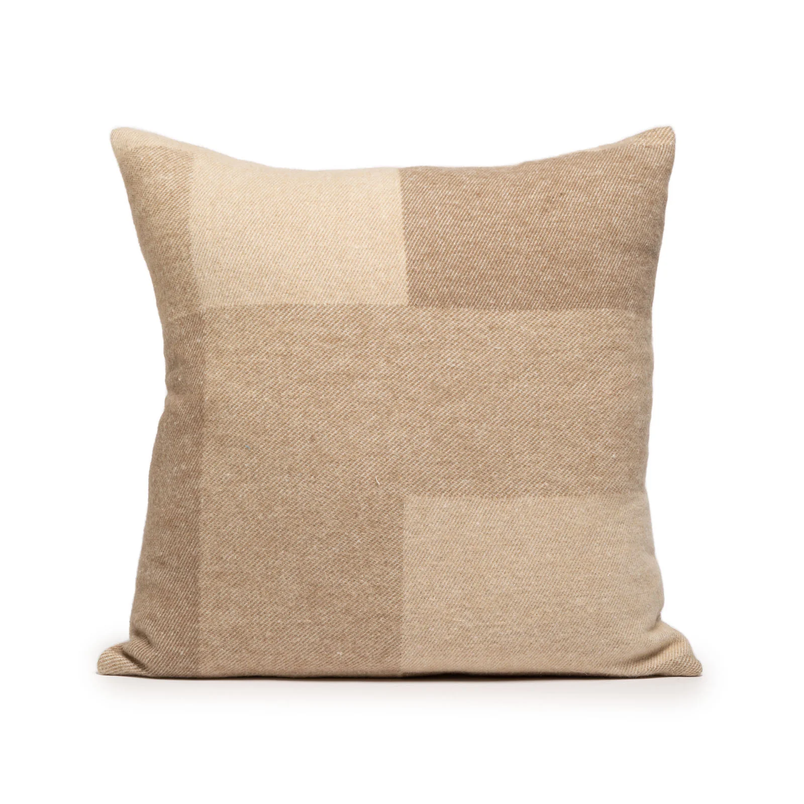 Cuscino Arredo In Cotone Jeans Cm. 48X48 Cammello Caleffi