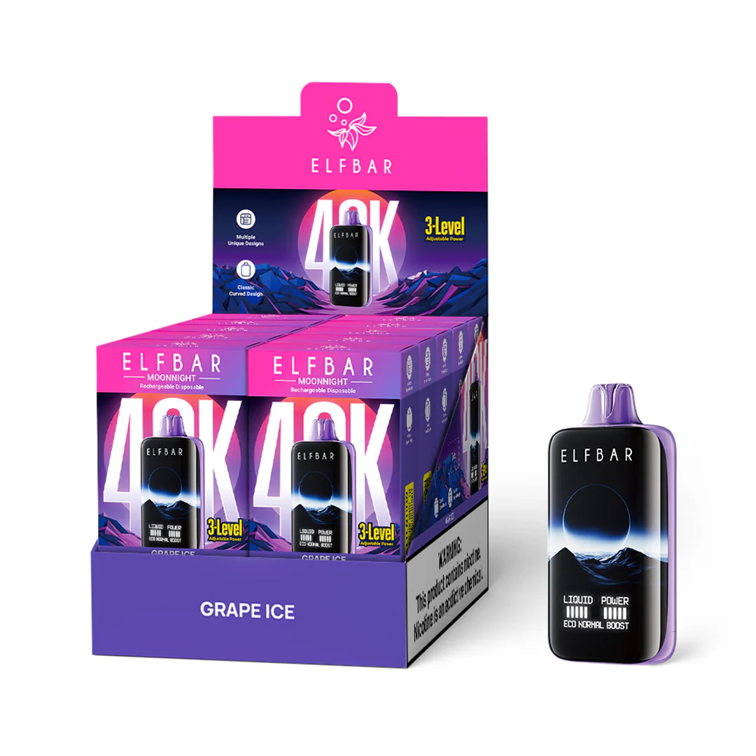 ELFBAR MoonNight Rechargeable Disposable Vape (All Flavours)